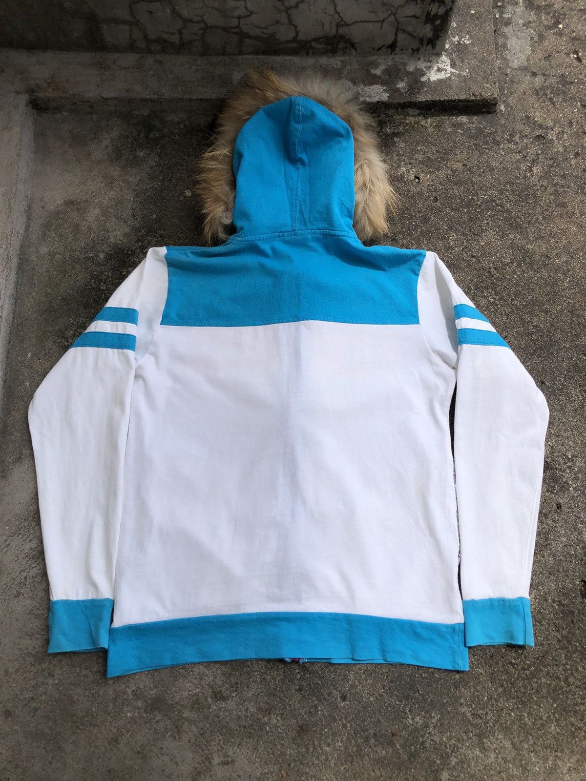 Vintage Oblo Design Japanese SWAG! Fur Glitter Vintage Poem Zip Up Size US M / EU 48-50 / 2 - 7 Thumbnail