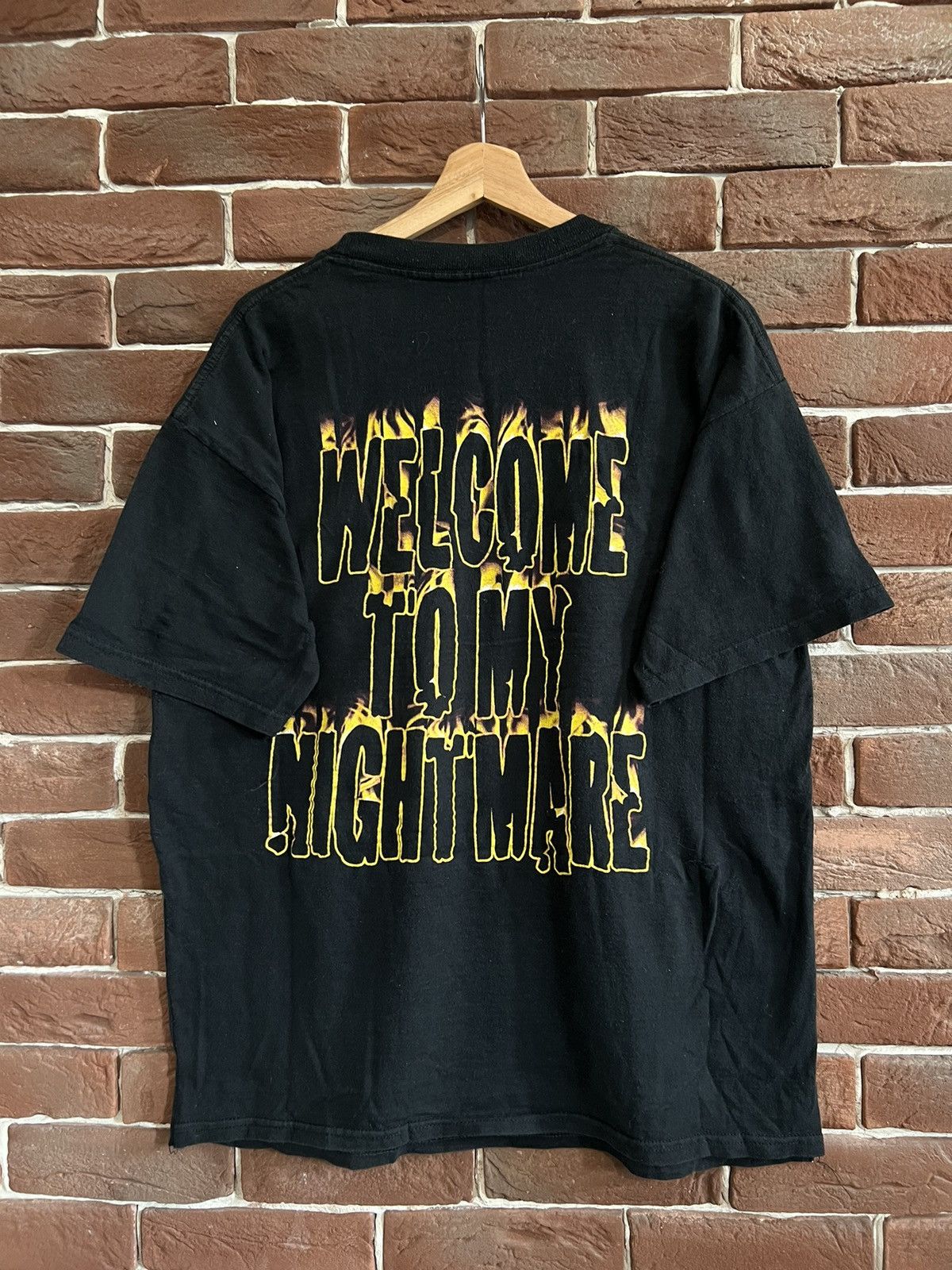 Vintage Vintage 1998 WWE WWF Kane Welcome To Nightmare Vintage Tee Size US XL / EU 56 / 4 - 2 Thumbnail