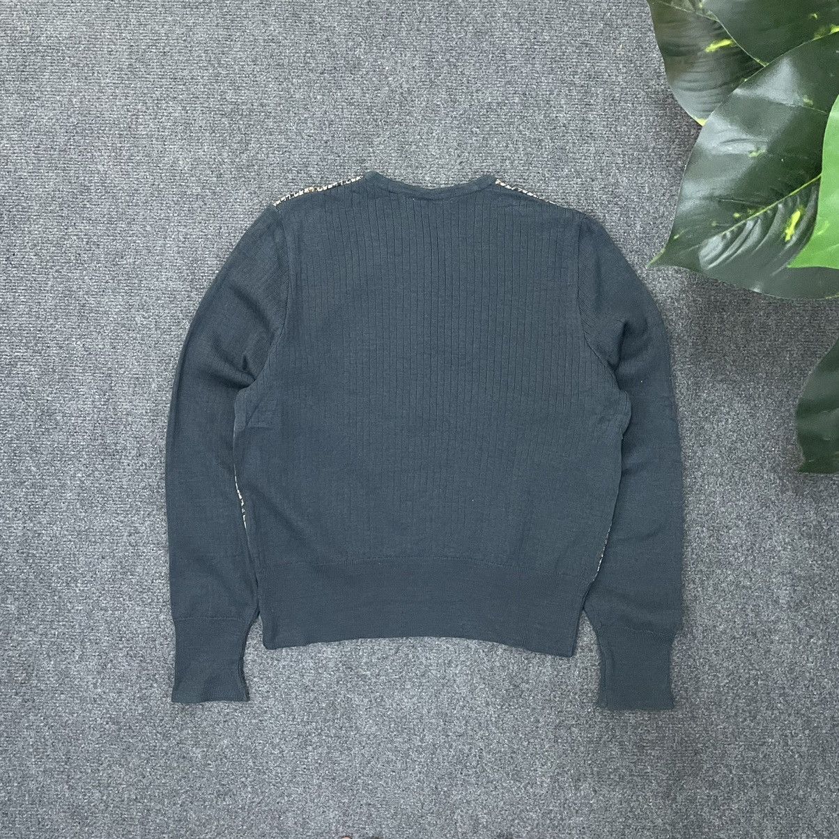 Aquascutum × Designer × Vintage Vintage Aquascutum Monogram Half Button Sweatshirt Size US S / EU 44-46 / 1 - 7 Thumbnail