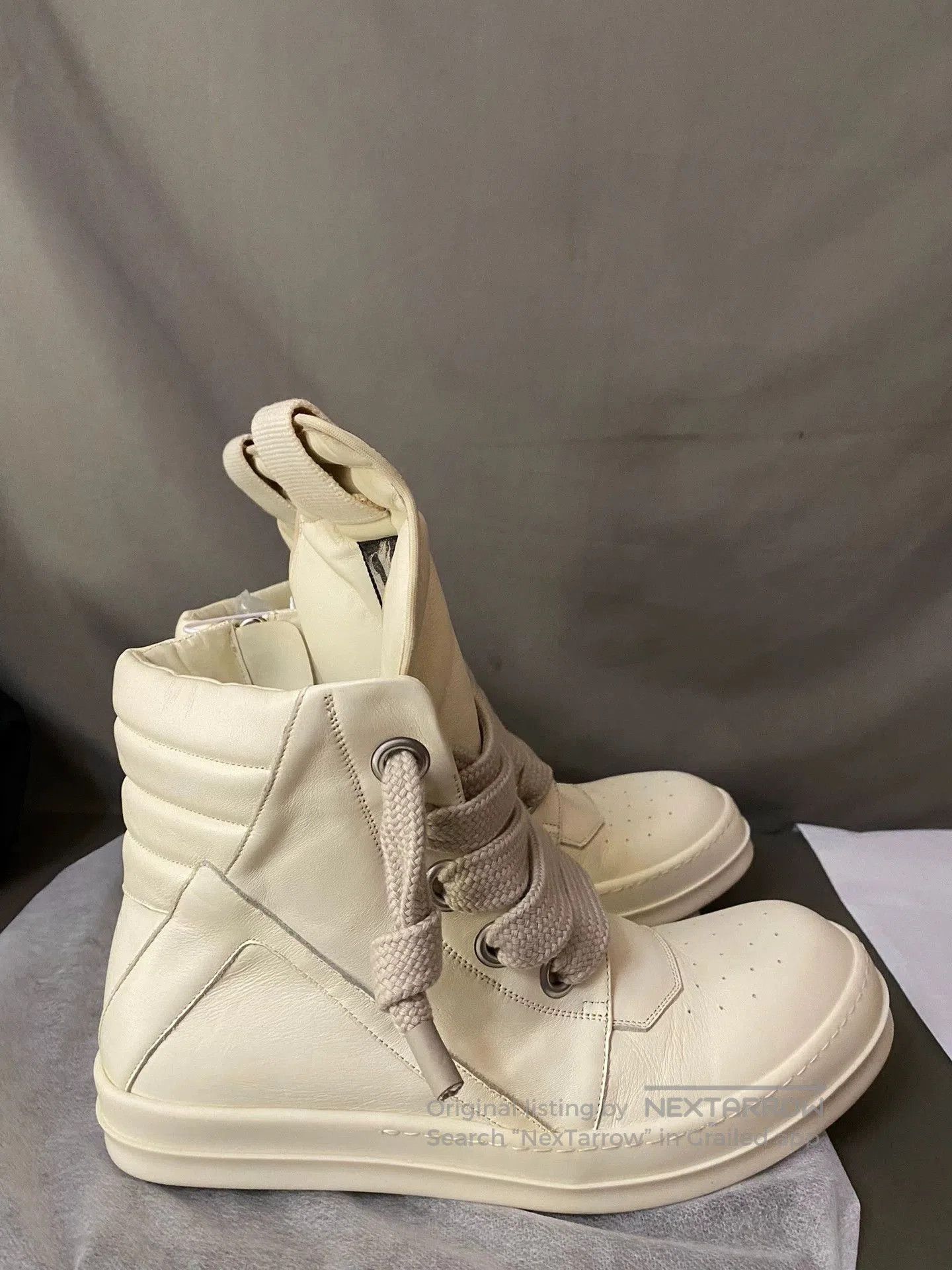Rick Owens new rick owens white chunky sneakers size 45. Size US 12 / EU 45 - 3 Thumbnail