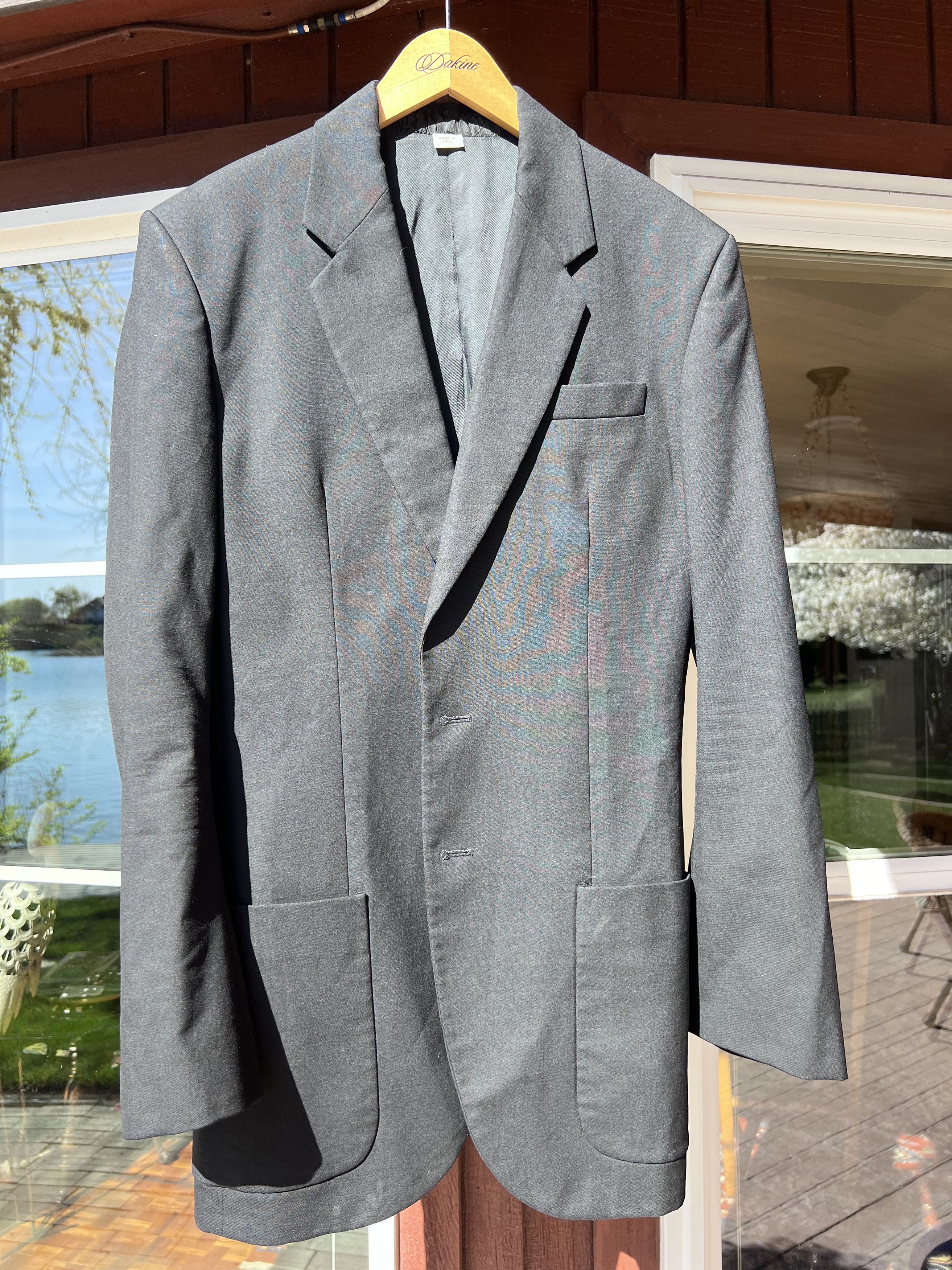 John Galliano John Galliano Rhinestone-logo Men's Blazer Size 48R - 8 Thumbnail