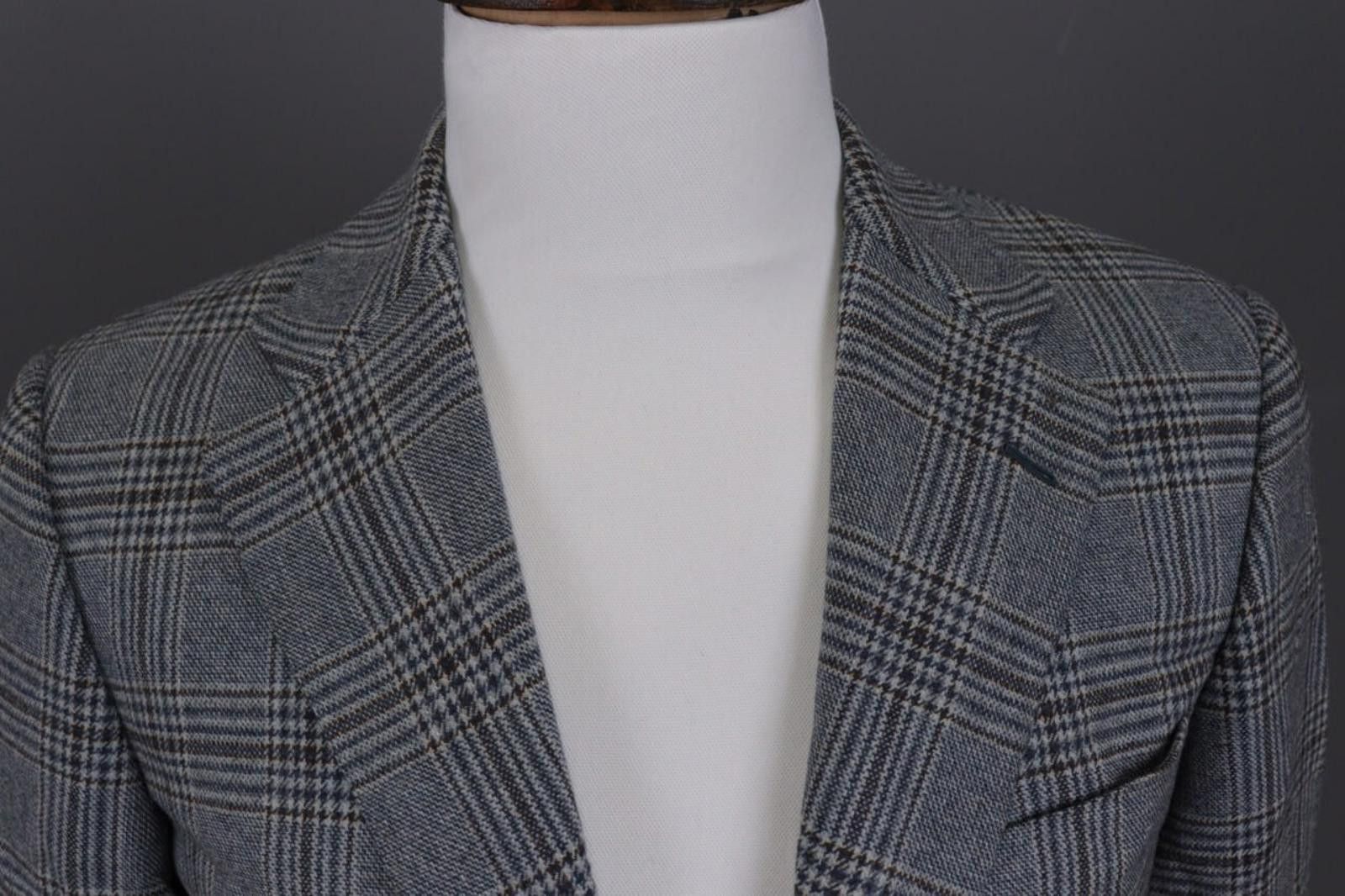 Belvest Doriani Belvest Tailoring Wool Blazer Sport Coat Size 47 Size 40R - 4 Thumbnail