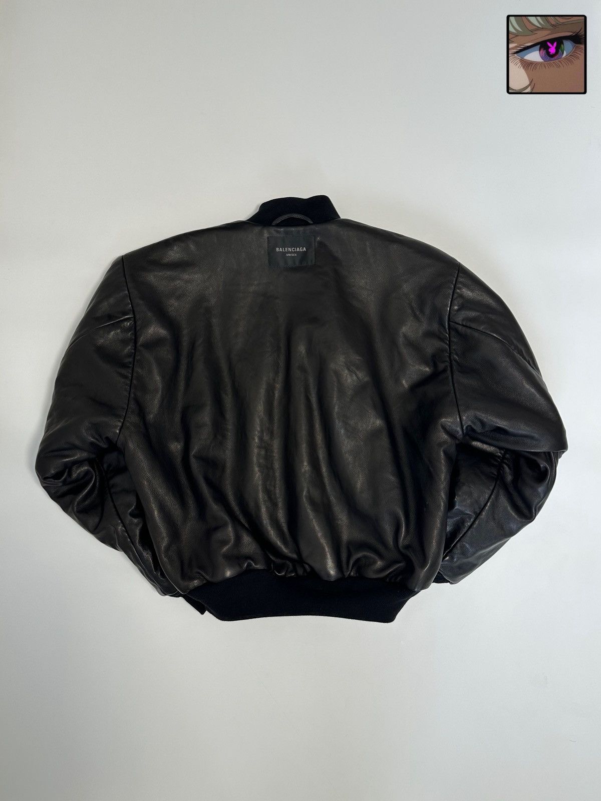 Balenciaga 1/1 Balenciaga Winter24 Leather Bomber jacket(proto Size US S / EU 44-46 / 1 - 2 Thumbnail