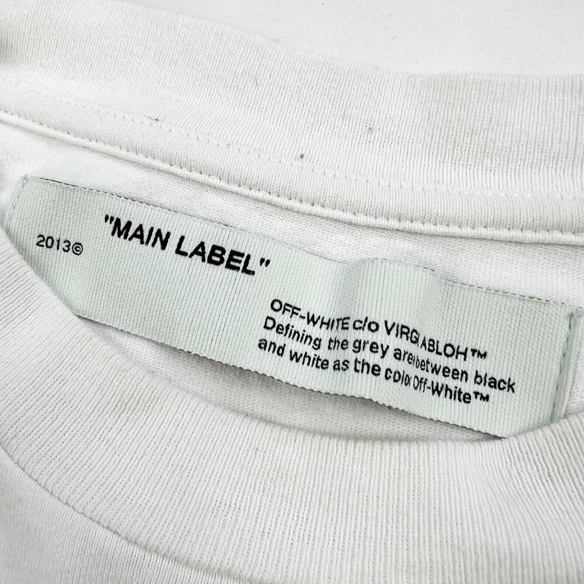 Off-White Off-White Cutout Arrows White T Shirt Size US L / EU 52-54 / 3 - 6 Thumbnail