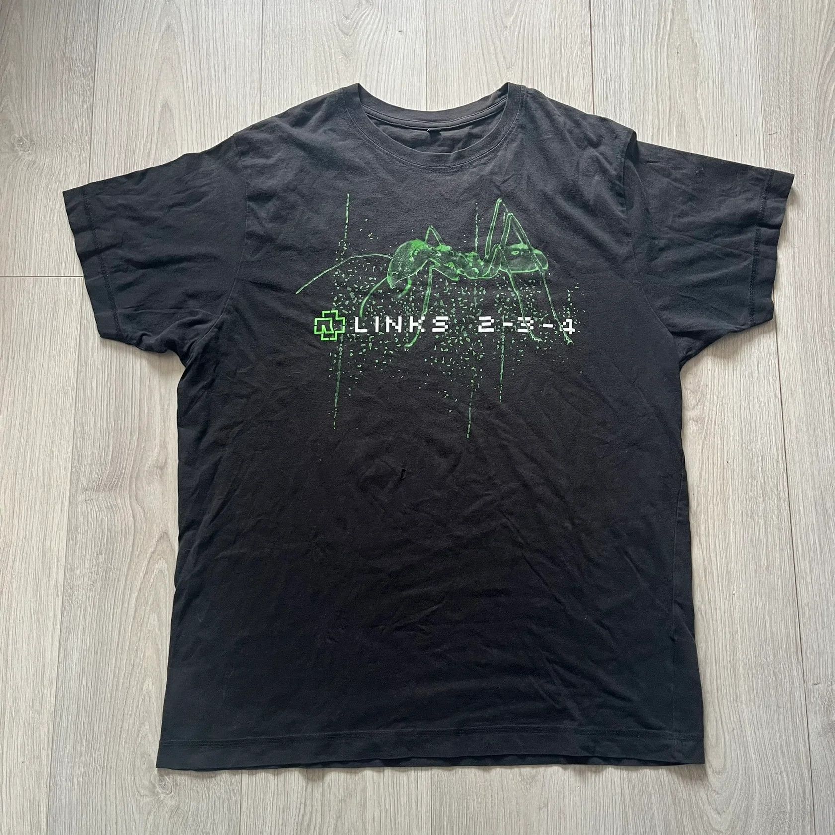 Other Rammstein Links 2-3-4 Tee Vintage Size US XL / EU 56 / 4 - 1 Thumbnail