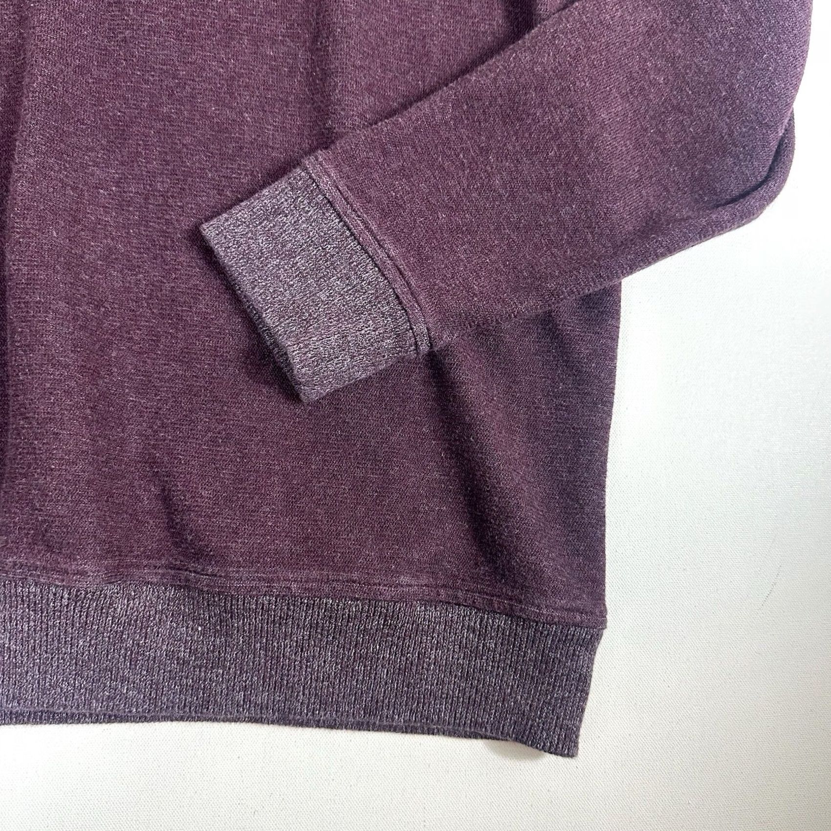 Tommy Bahama Tommy Bahama Sweater Pullover Mock Neck Button 2XL Mens Burgundy Heavyweight Knit Mock Sweatshirt Sweater Size US XXL / EU 58 / 5 - 3 Thumbnail