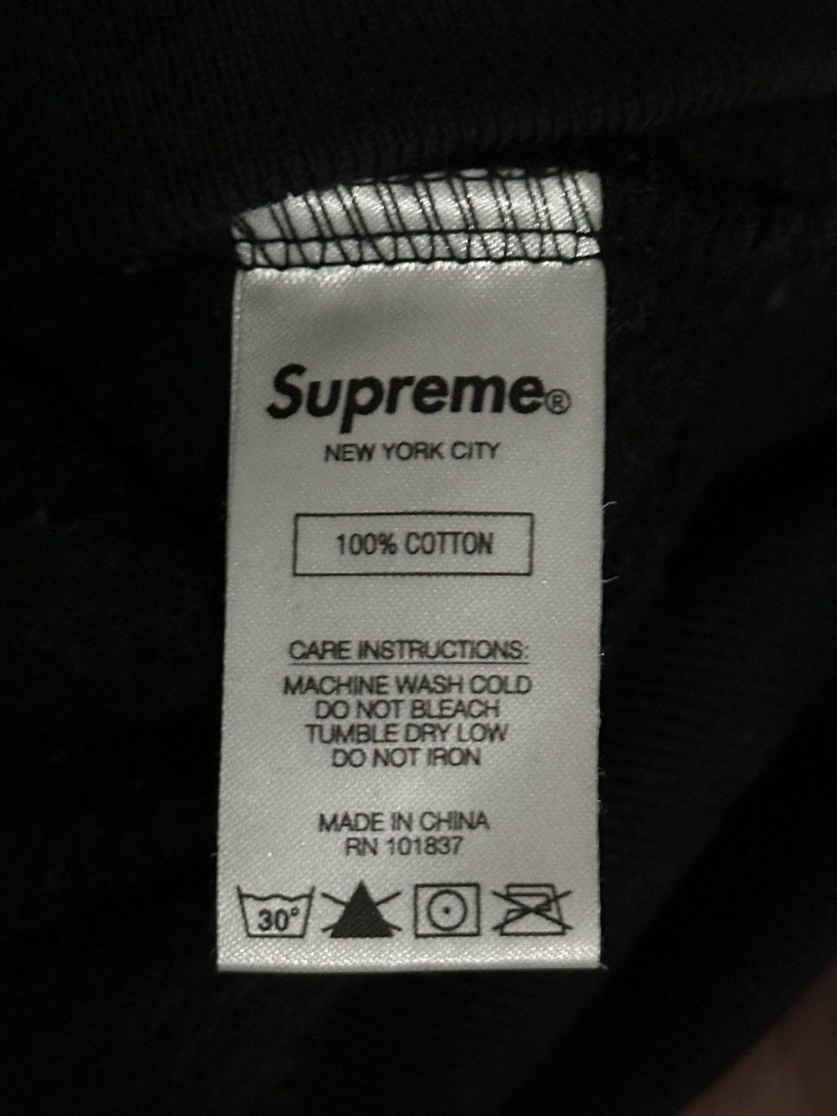 Supreme Supreme Embroidered S Hooded Sweatshirt Size US L / EU 52-54 / 3 - 10 Thumbnail