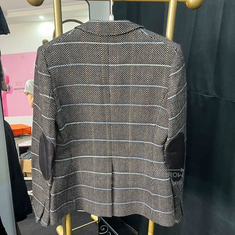 Loro Piana Loro Piana Grey Plaid Blazer Size XS / US 0-2 / IT 36-38 - 2 Thumbnail