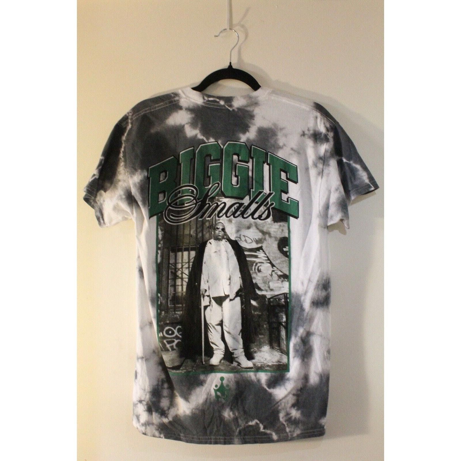 Designer Biggie Smalls Tie-Dye Vintage Hip Hop Graphic Tee SZ Med Size US M / EU 48-50 / 2 - 1 Thumbnail