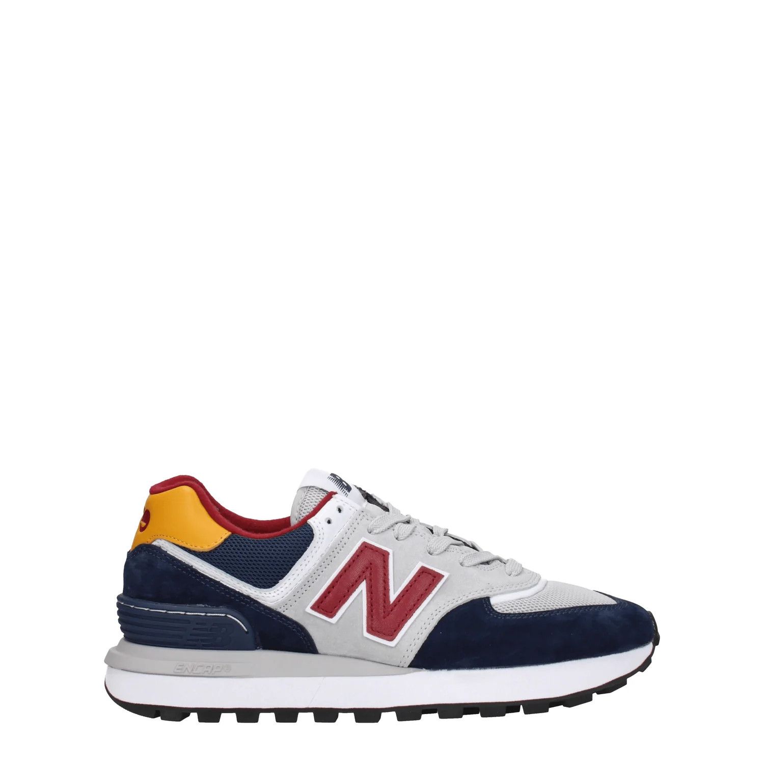 New Balance ob1o1e0925 Fabric Low-Top Sneakers in Gray/Burgundy Size US 7 / EU 40 - 1 Thumbnail