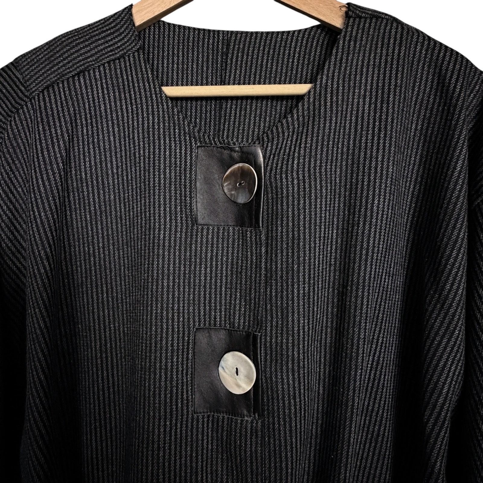 Other Vintage Fixsun Casuals Women's Kimono Tunic Wool Jacket Size ONE SIZE - 3 Thumbnail