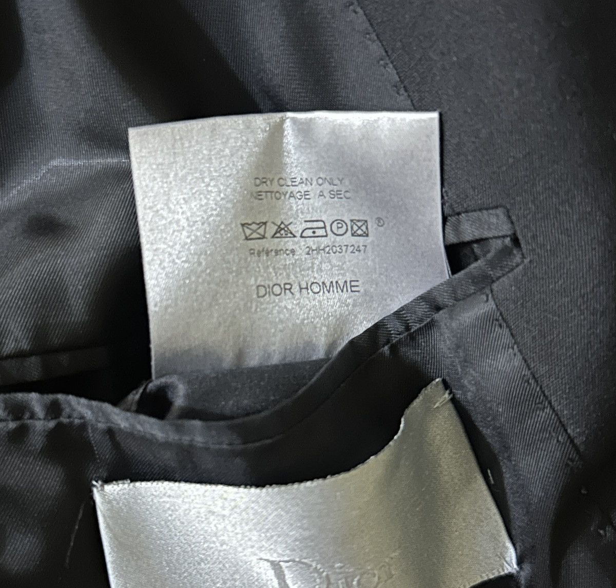 Dior Dior Homme AW02 “Reflexion” double lapel coat Size US M / EU 48-50 / 2 - 5 Thumbnail