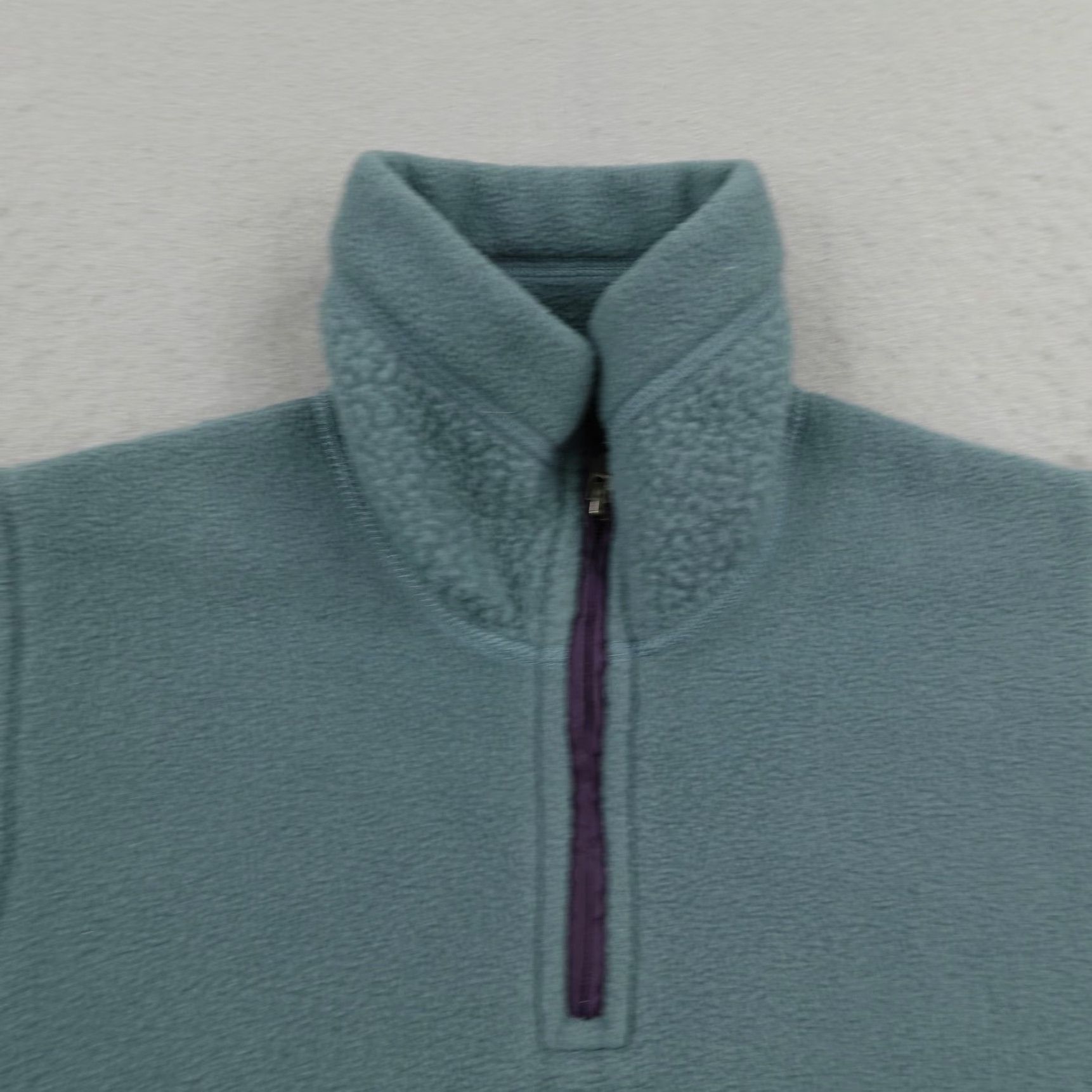 Patagonia VINTAGE Patagonia Jacket Womens Small Green Synchilla Fleece 1/4 Zip 90s USA Size S / US 4 / IT 40 - 2 Thumbnail
