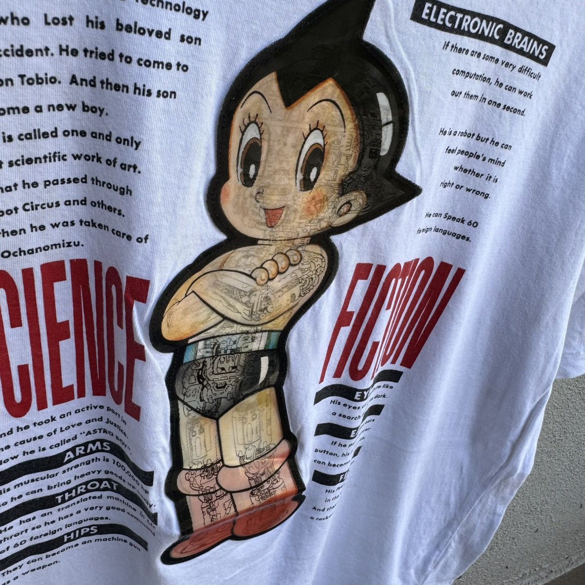 Anime Vintage ASTRO BOY anime tee movie cartoons Size US M / EU 48-50 / 2 - 3 Thumbnail