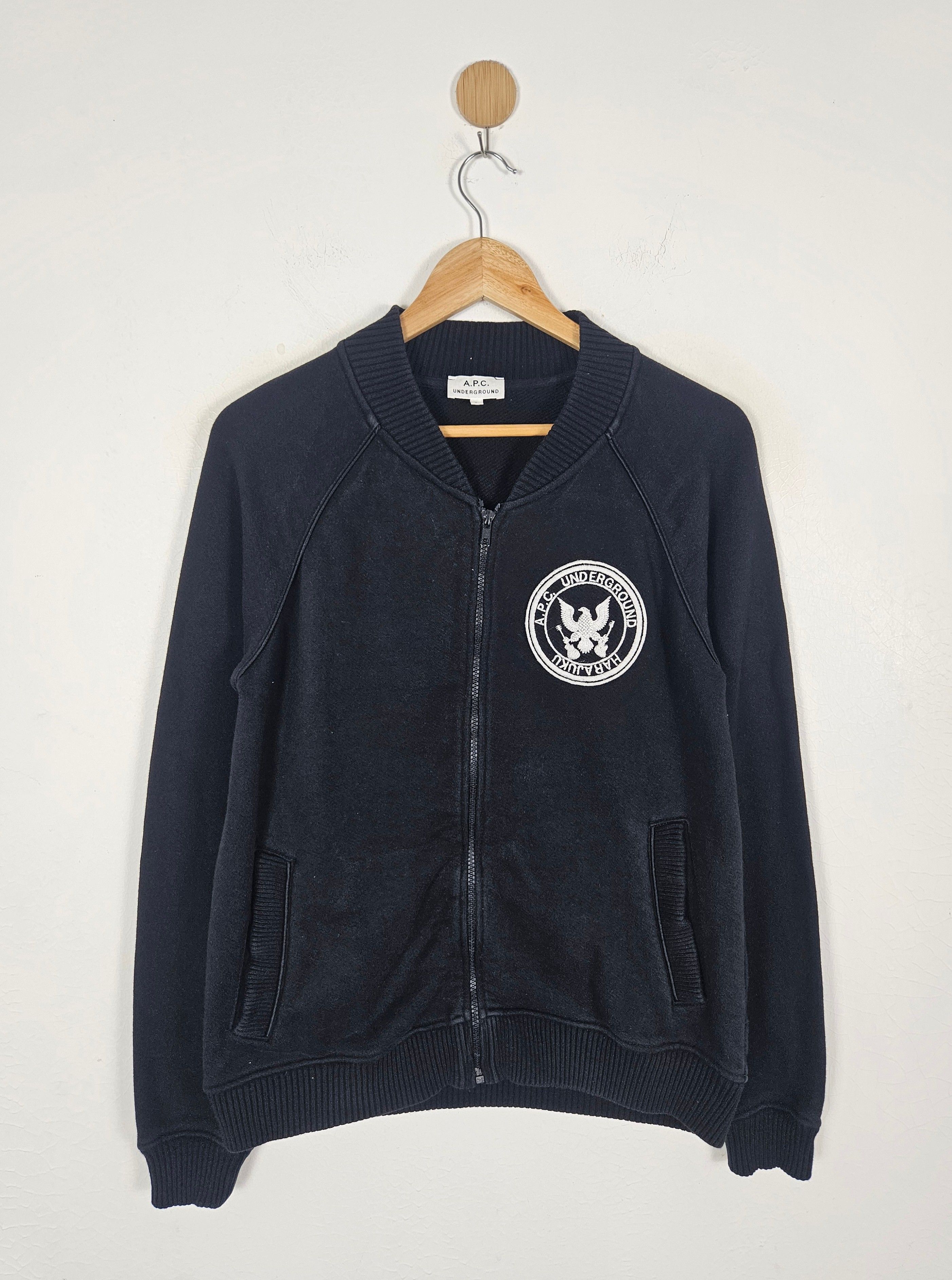 A.P.C. APC Underground Harajuku Zipper Jacket Size US S / EU 44-46 / 1 - 1 Thumbnail