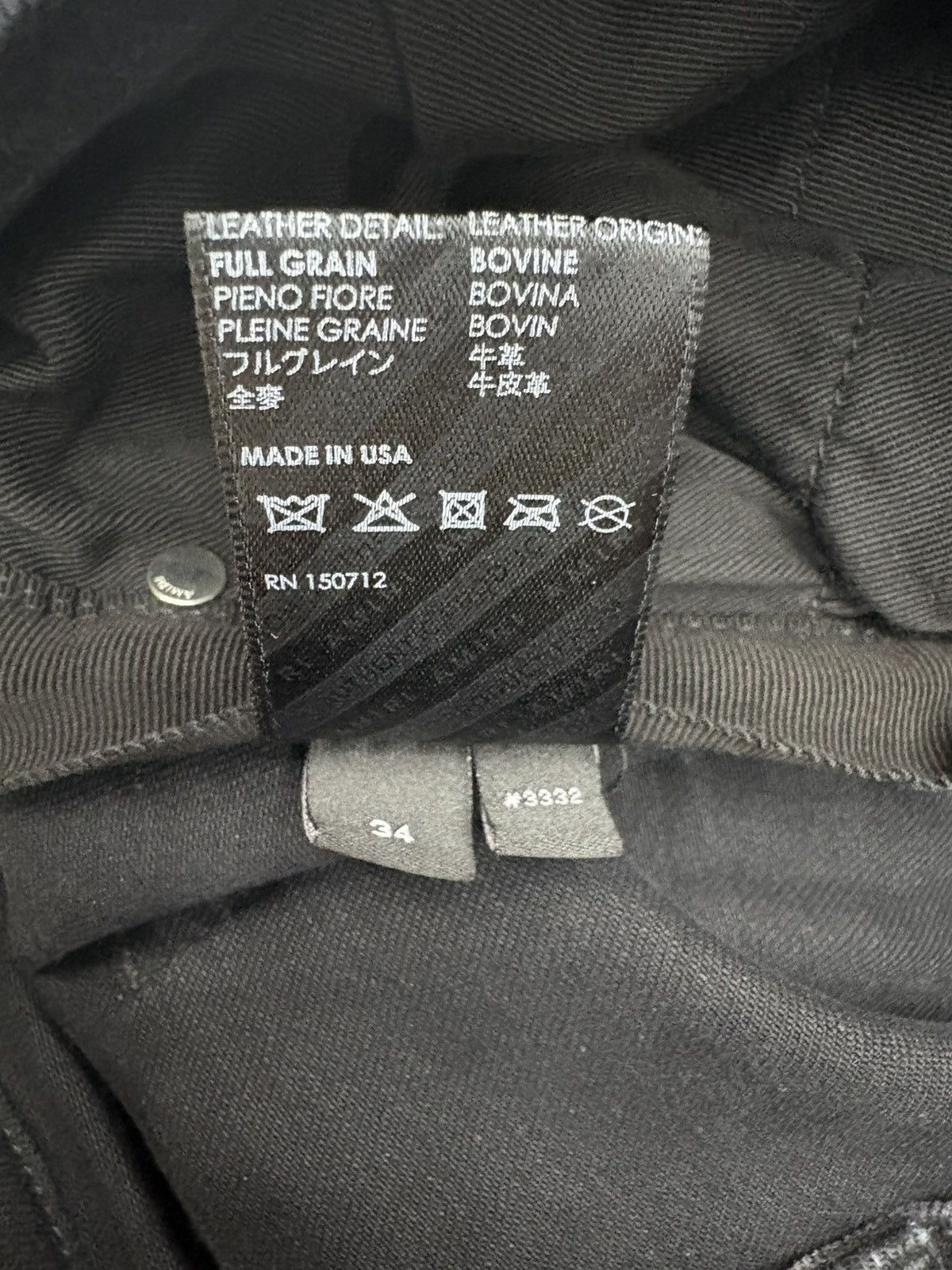 Amiri Amiri Core Applique Jeans “Aged Black” Size US 34 / EU 50 - 6 Thumbnail