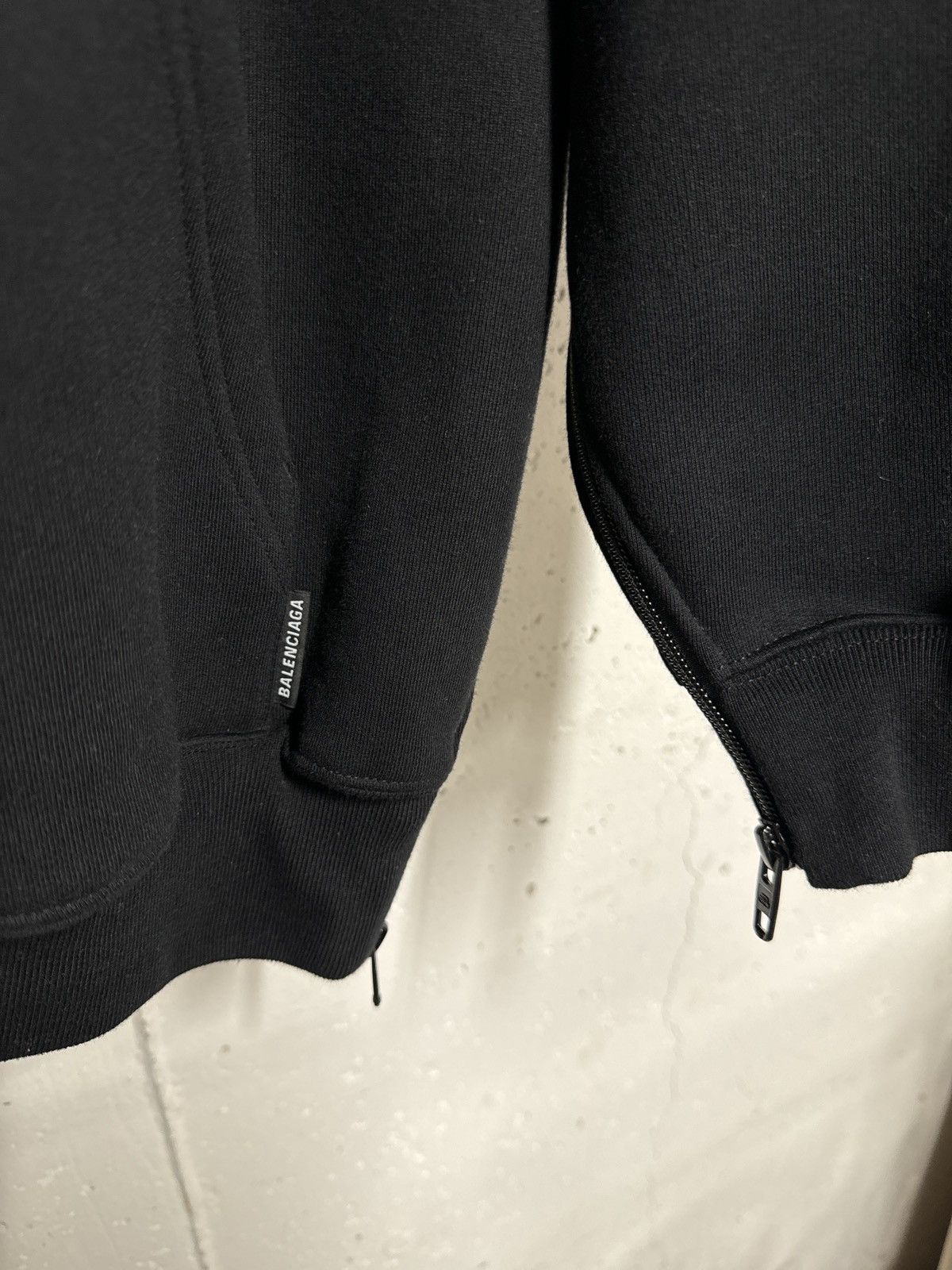 Balenciaga Balenciaga Zip Hoodie Heavy Side Zipper Size US XS / EU 42 / 0 - 4 Thumbnail