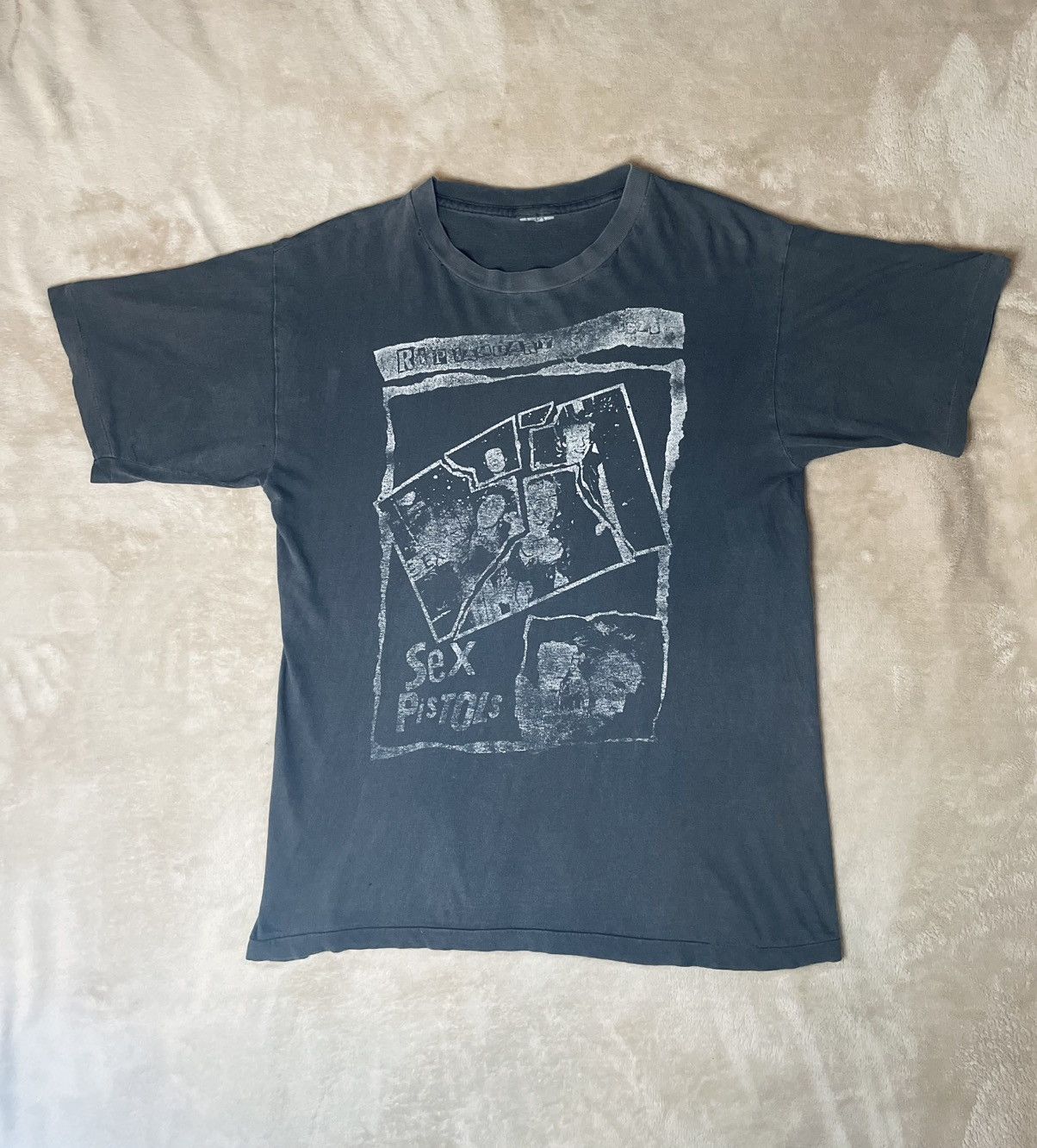 Other Sex Pistols Vintage T-Shirt „Ripped/Collage“ Size US M / EU 48-50 / 2 - 2 Thumbnail