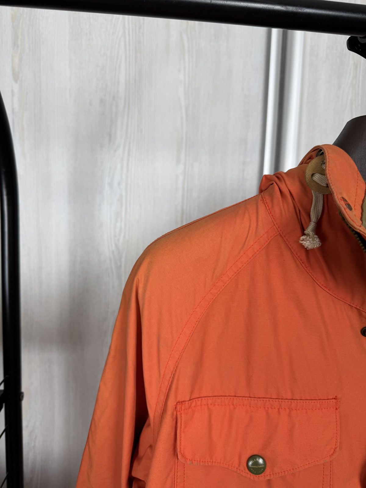 Polo Ralph Lauren Polo Ralph Lauren vintage orange dirty style talon jacket Size US S / EU 44-46 / 1 - 9 Thumbnail