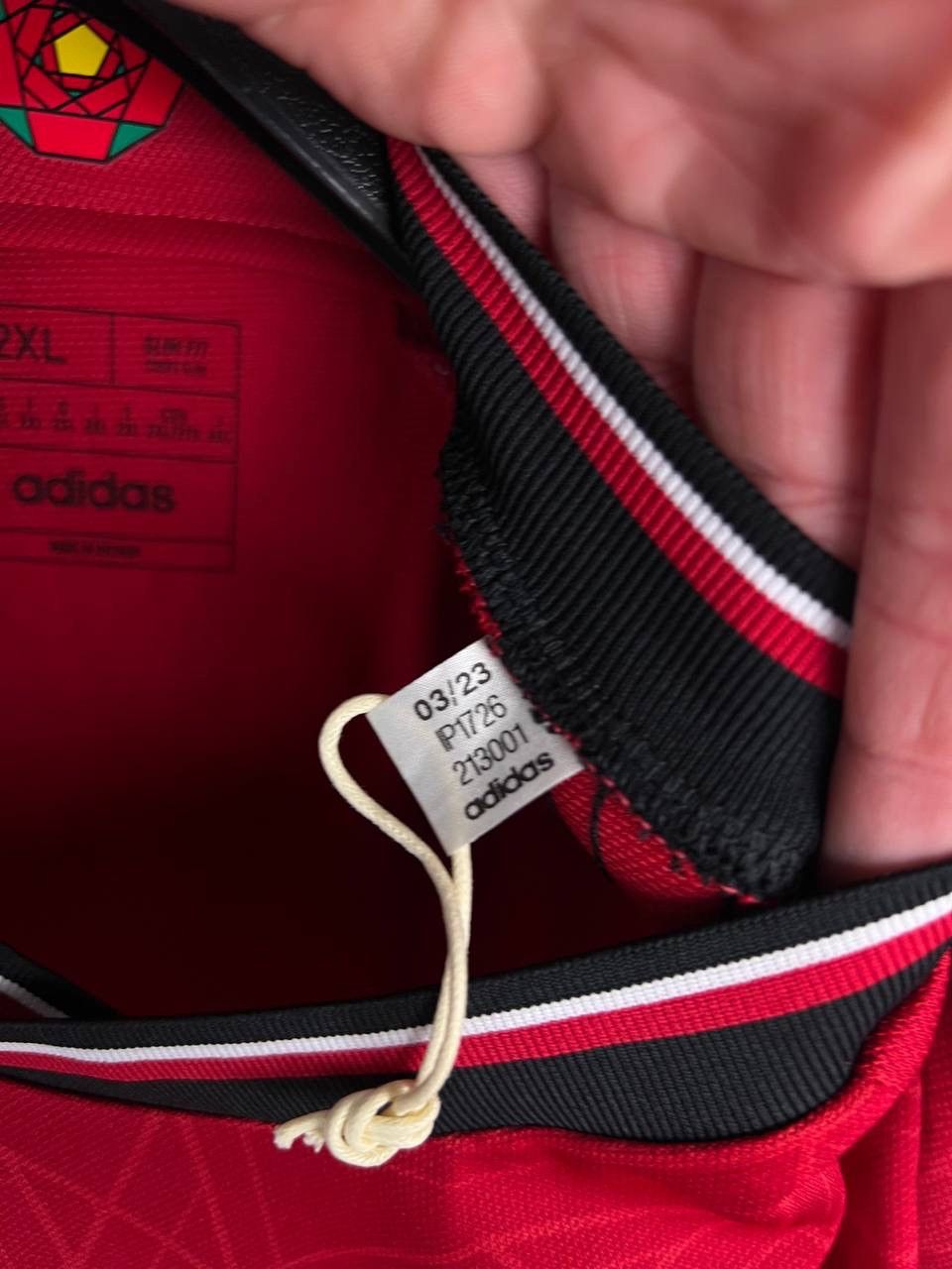 Adidas Manchester United Adidas 2023 jersey t-shirts size XXL Size US XXL / EU 58 / 5 - 4 Thumbnail