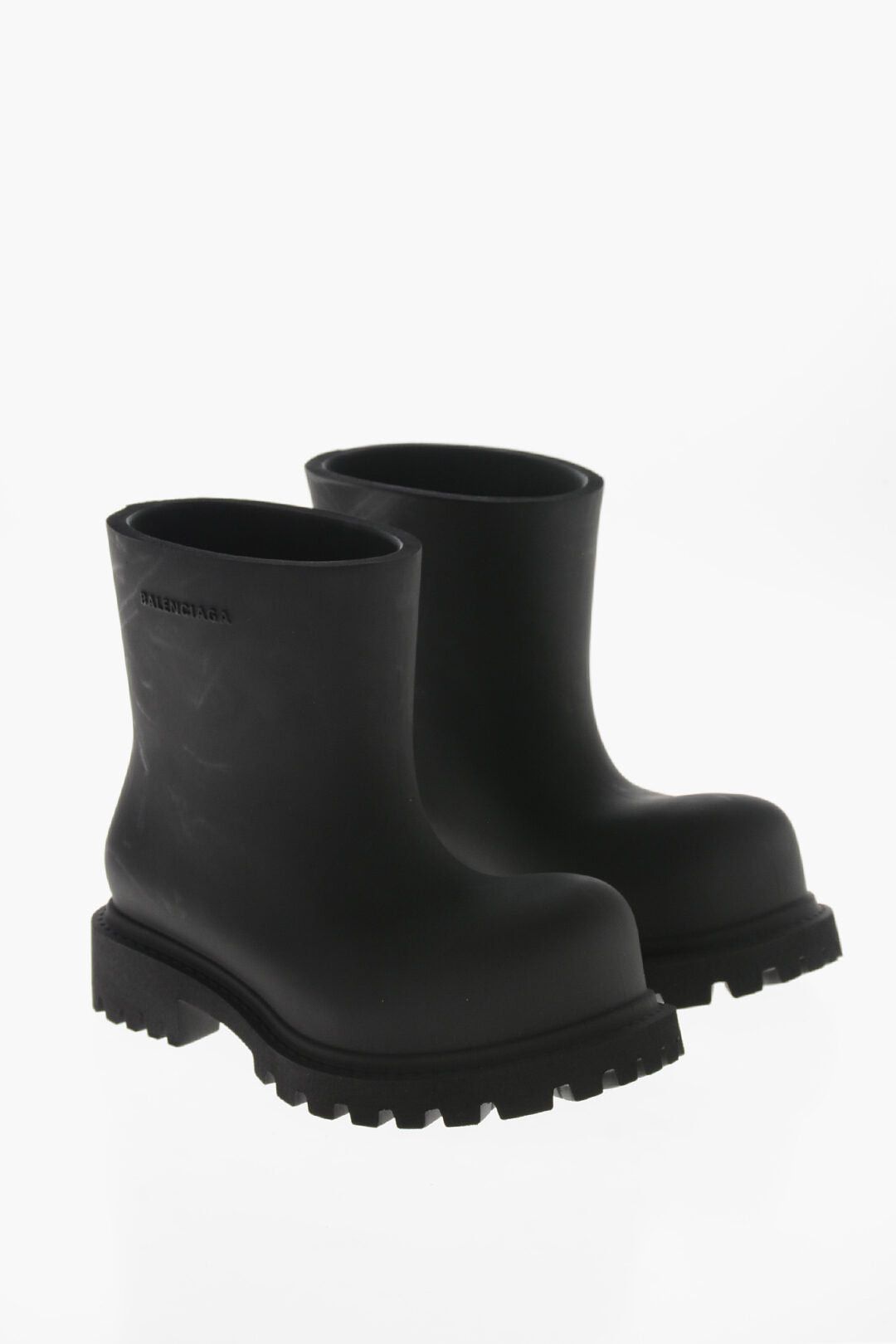 Balenciaga Rigid Rubber Ankle Boots STEROID Size US 9 / IT 39 - 1 Thumbnail
