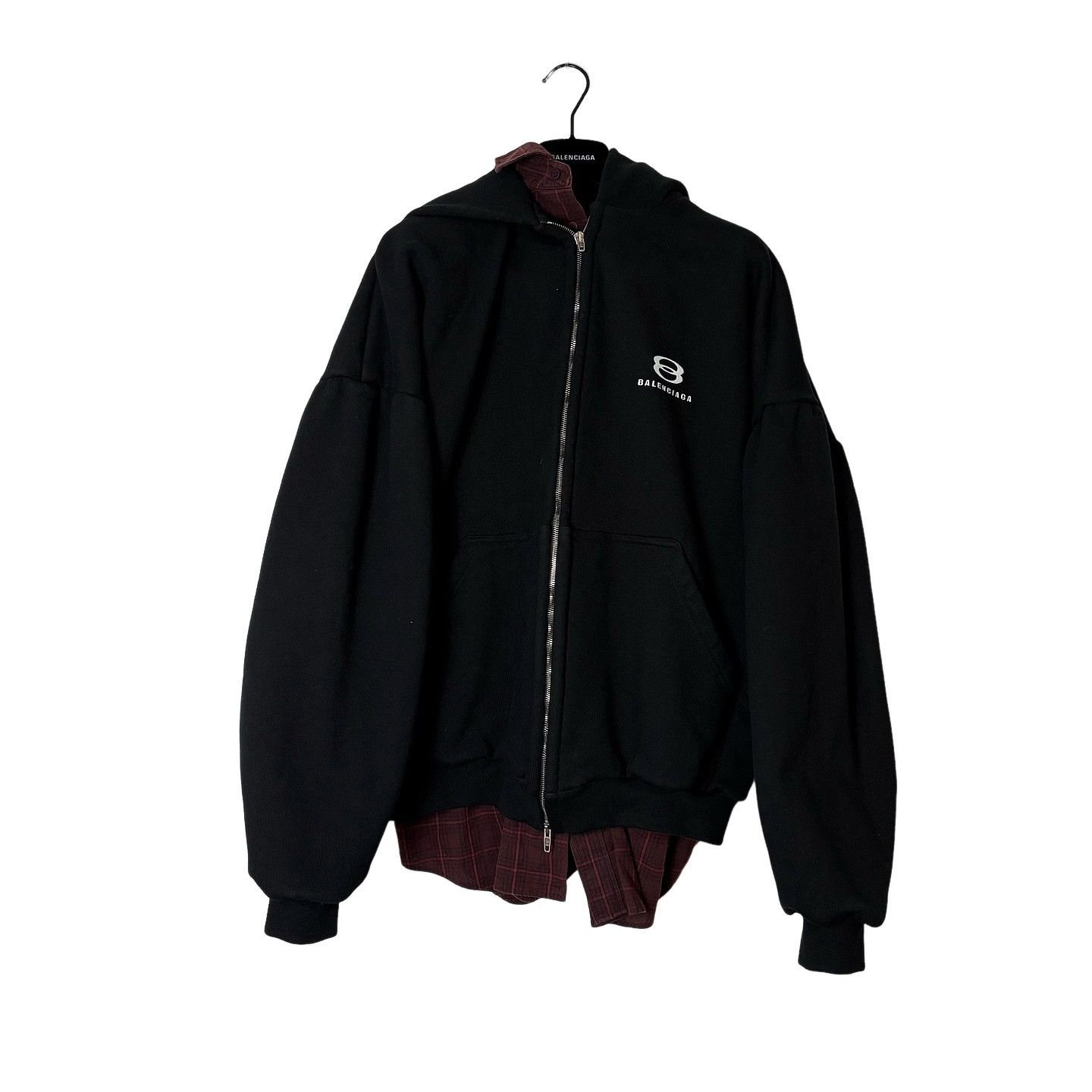 Balenciaga RARE Balenciaga Soccer Zip Up Hoodie TOKYO | Grailed