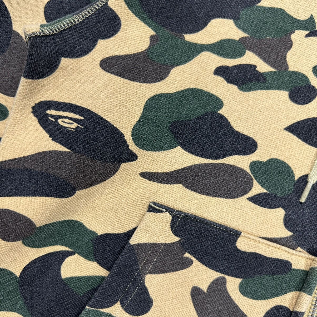 Bape Vintage Bape 1st Camo Fullzipper Hoodie Size US S / EU 44-46 / 1 - 6 Thumbnail