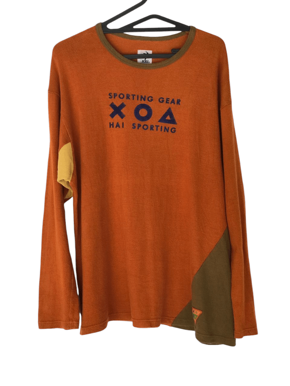 Hai Sporting Gear Vintage Hai Sporting Gear Long Sleeve Knit T-Shirt Size US M / EU 48-50 / 2 - 1 Thumbnail