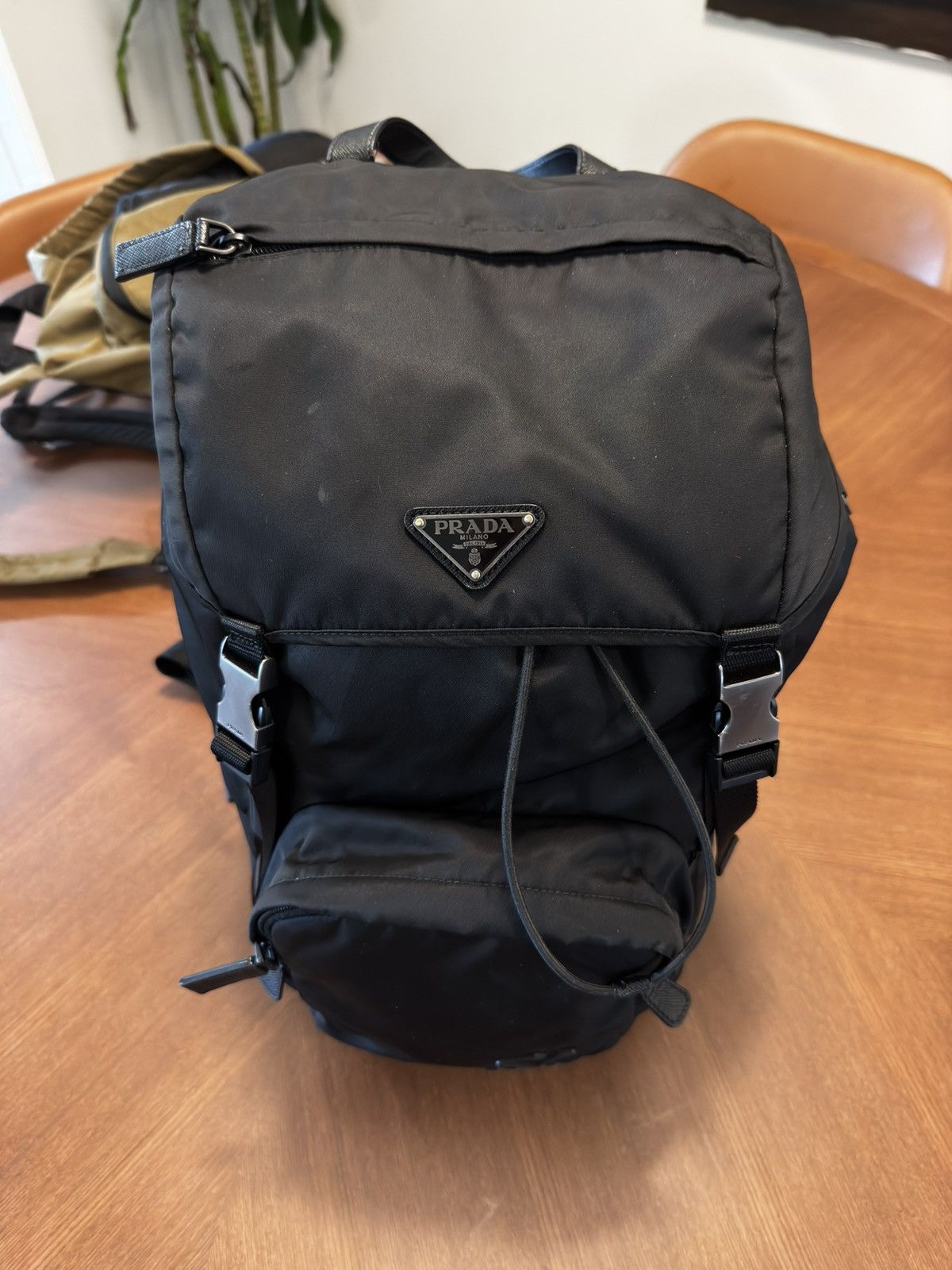Prada Prada Re-Nylon Backpack – Black Size ONE SIZE - 3 Thumbnail