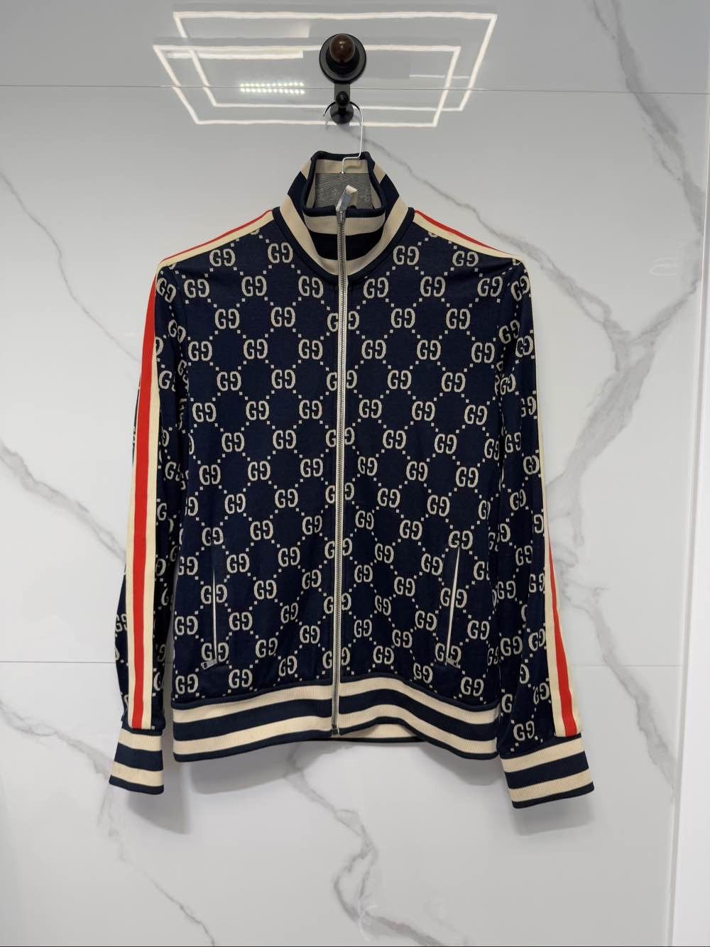 Gucci Gucci GG Monogram Jacquard Jacket Size M Size US M / EU 48-50 / 2 - 1 Thumbnail