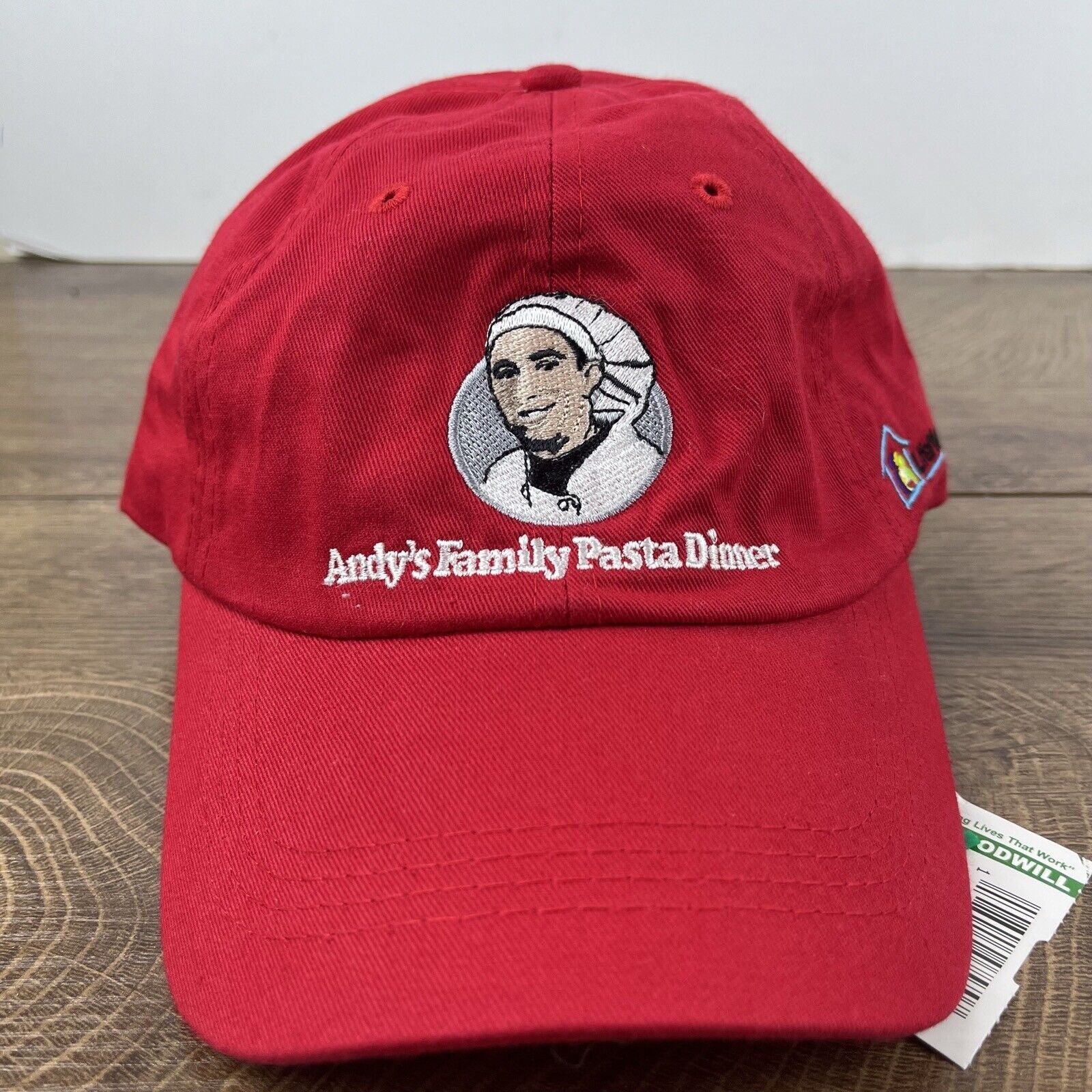 Other Andys Family Pasta Dinner Hat Red Hat Adjustable Hat Red Adu Size ONE SIZE - 4 Thumbnail