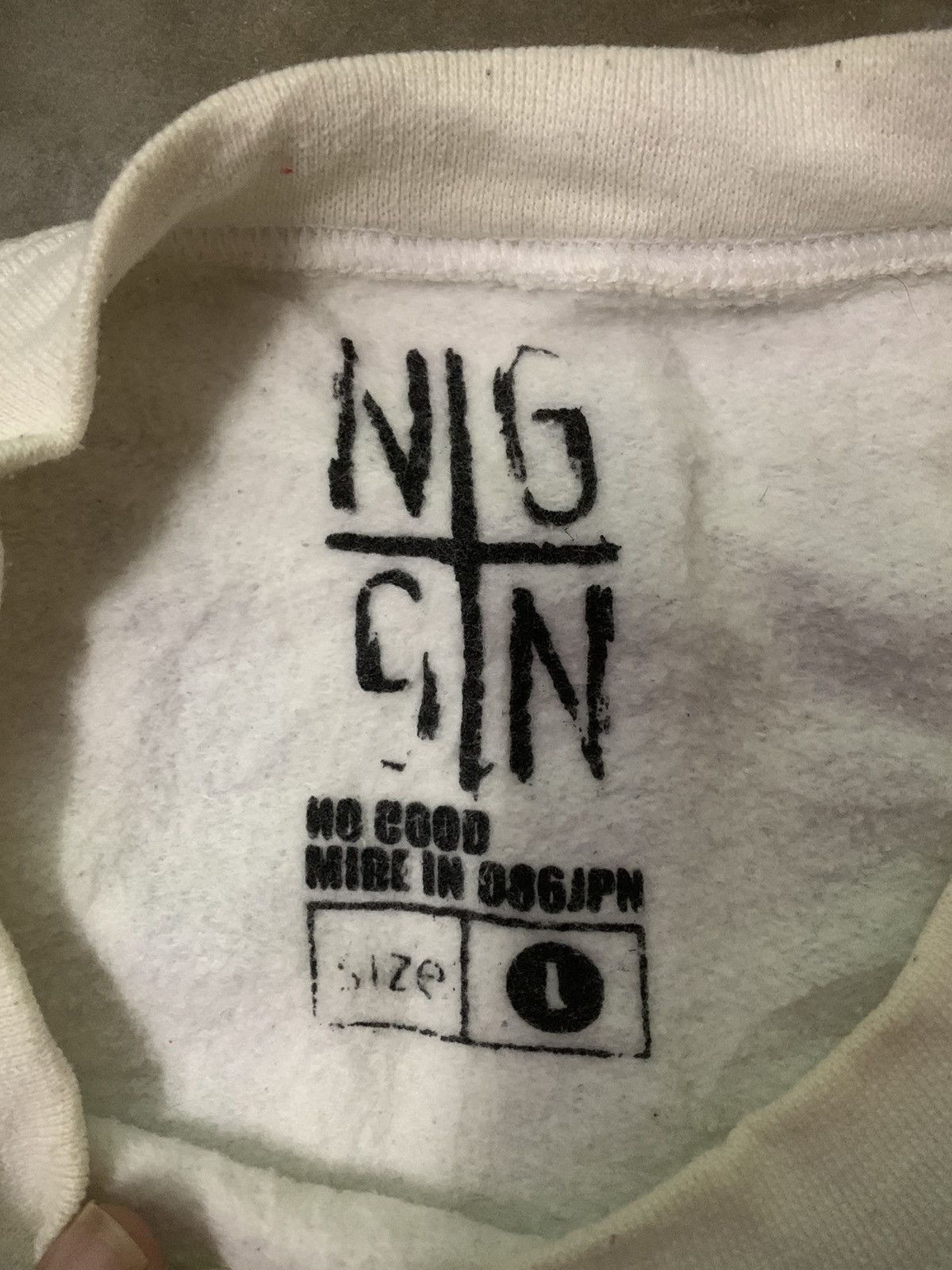 Japanese Brand No Good Sweatshirt Size US L / EU 52-54 / 3 - 3 Thumbnail