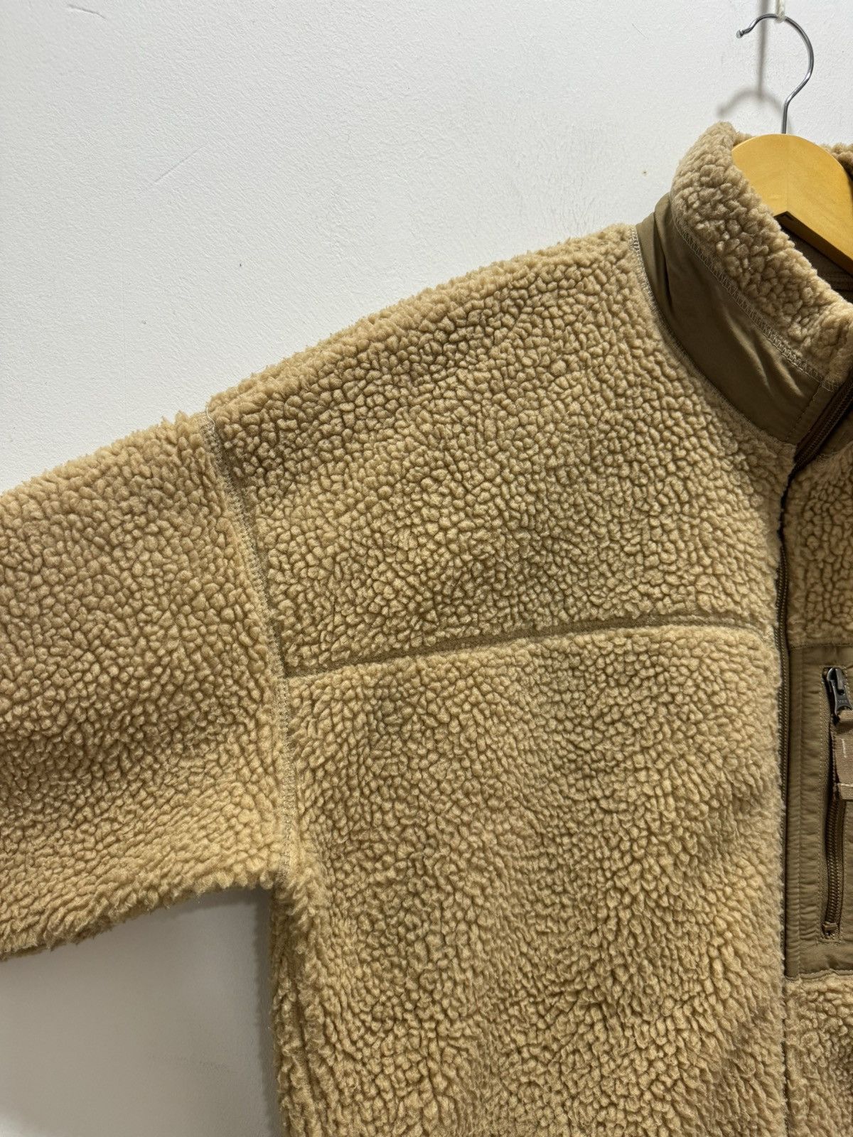GU × Japanese Brand × Vintage 💥BOXY💥JAPANESE DESIGN GU SHERPA ZIP UP JACKET Size US L / EU 52-54 / 3 - 4 Thumbnail