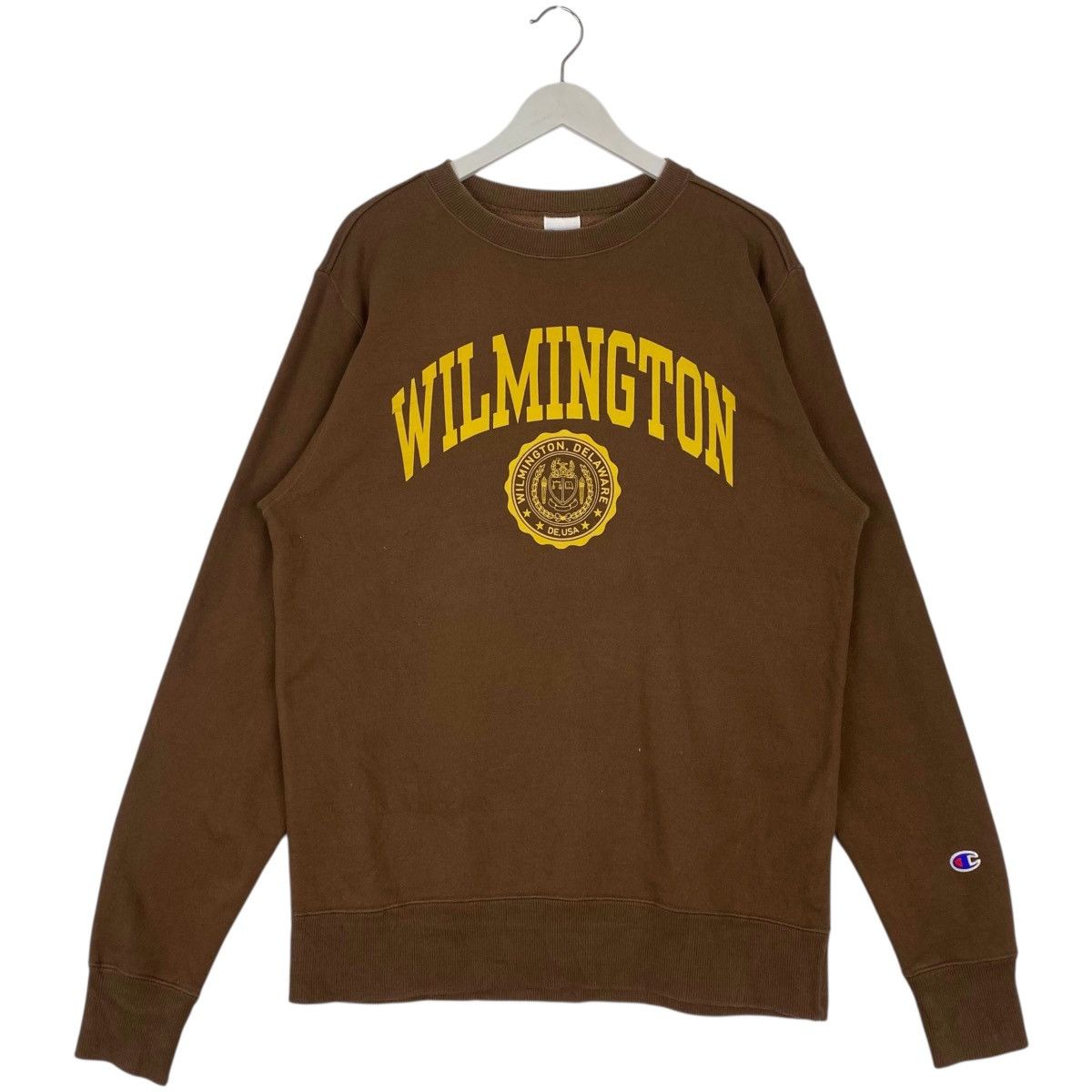 Other Vintage Champion Crewneck Sweatshirt Brown Size L Size US L / EU 52-54 / 3 - 1 Thumbnail