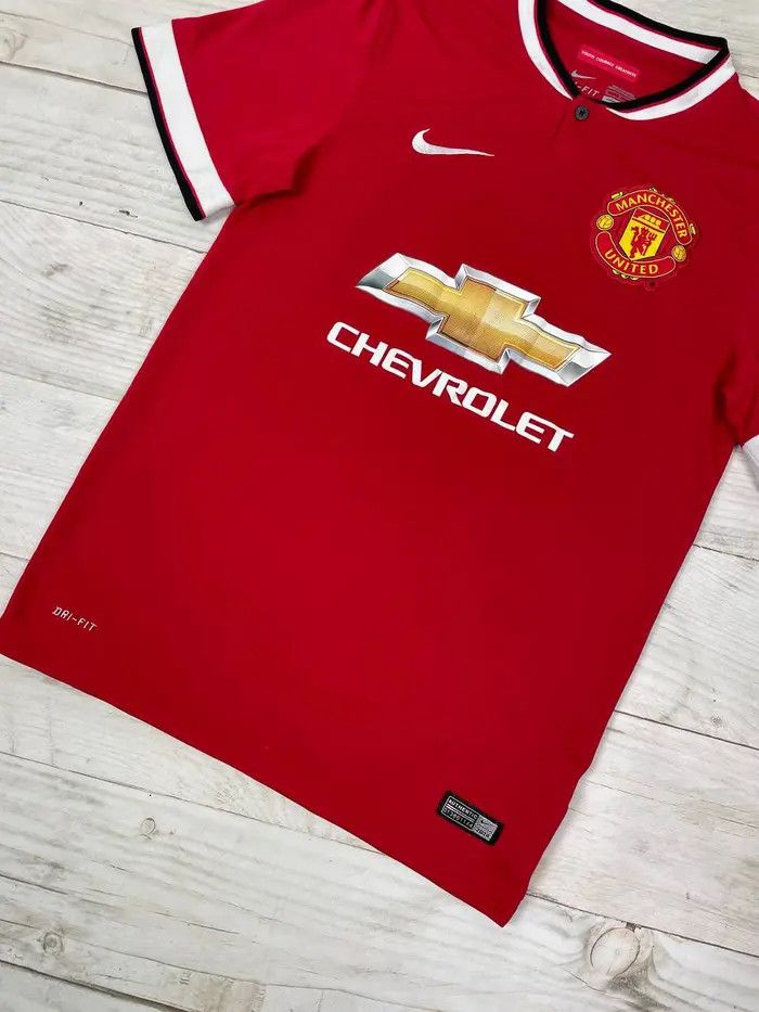 Nike Nike Manchester United 2014 2015 Home Shirt Soccer Jersey Size US S / EU 44-46 / 1 - 3 Thumbnail