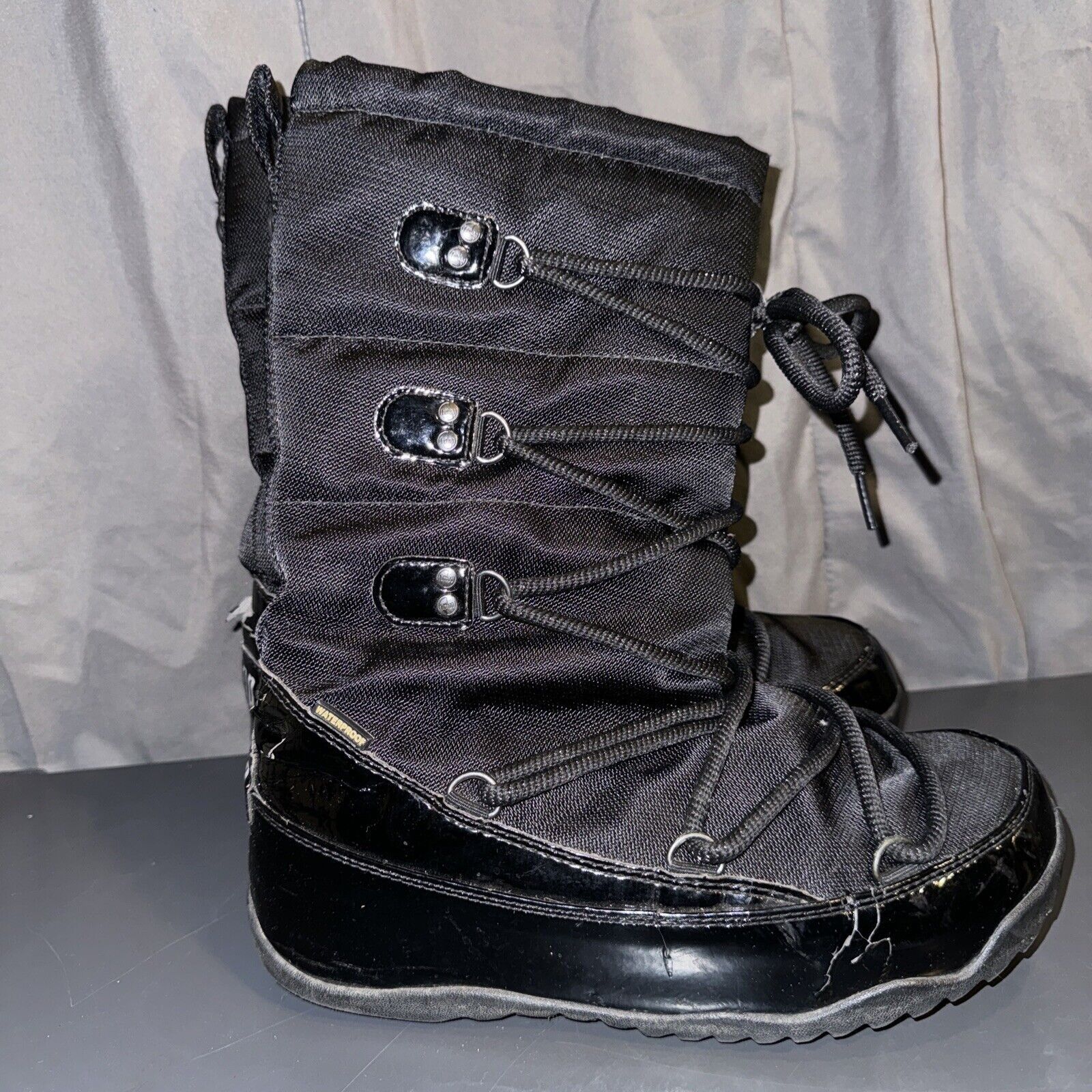Other Fitflop Women’s 8 Black Leather Pilar Platform Chunky Boots Size US 8 / IT 38 - 10 Thumbnail