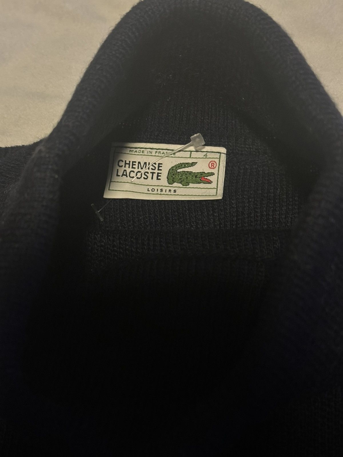Lacoste New Vintage Lacoste wool turtleneck sweater Size US M / EU 48-50 / 2 - 3 Thumbnail