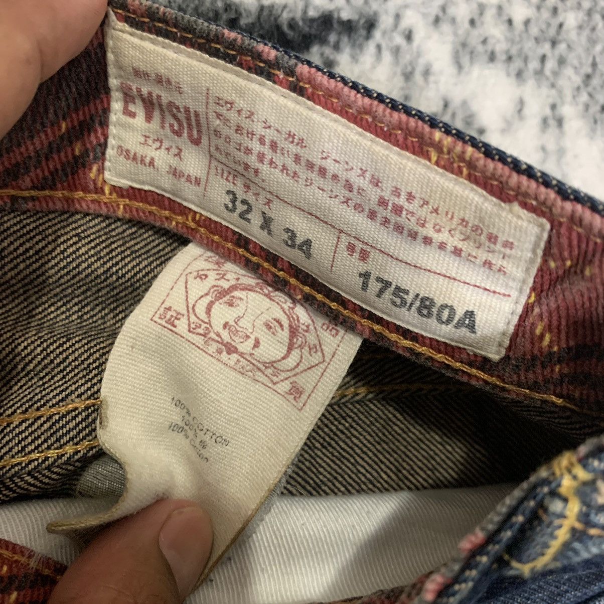 Evisu Evisu Seagull White Painting Selvedge Jeans Size US 32 / EU 48 - 11 Thumbnail