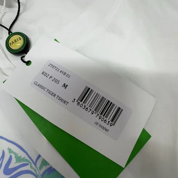 Kenzo KENZO Classic Tiger Logo Round Neck T-Shirt -2507 Size M / US 6-8 / IT 42-44 - 5 Thumbnail