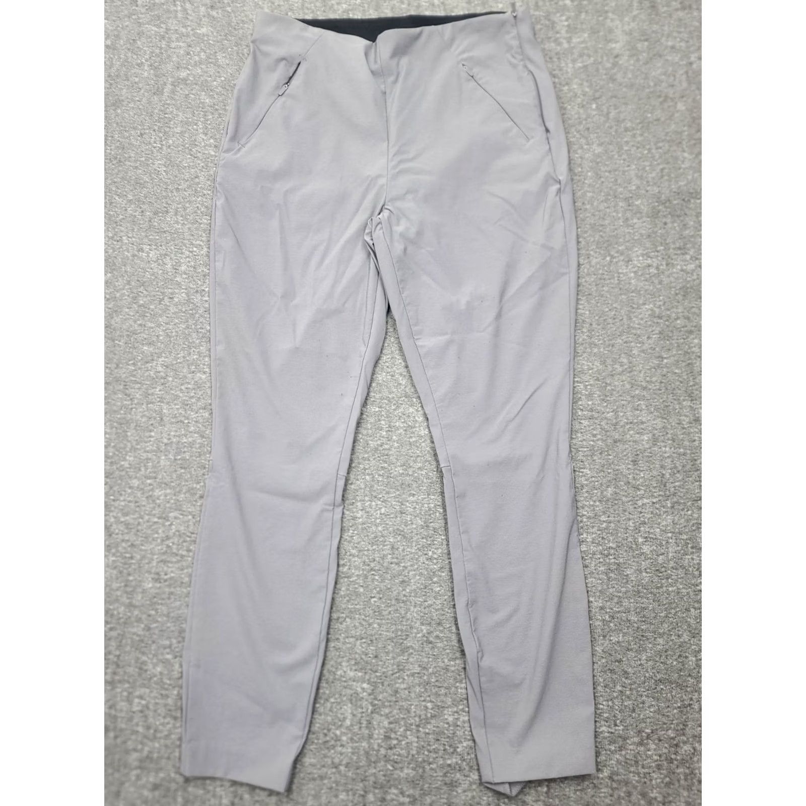 Vintage Duluth Trading Flexcellent Skinny Pants Women 8 Regular Gray Stretch Hiking Workwear Ankle Slimming Tummy Control Water Resistant Size 30" / US 8 / IT 44 - 2 Thumbnail