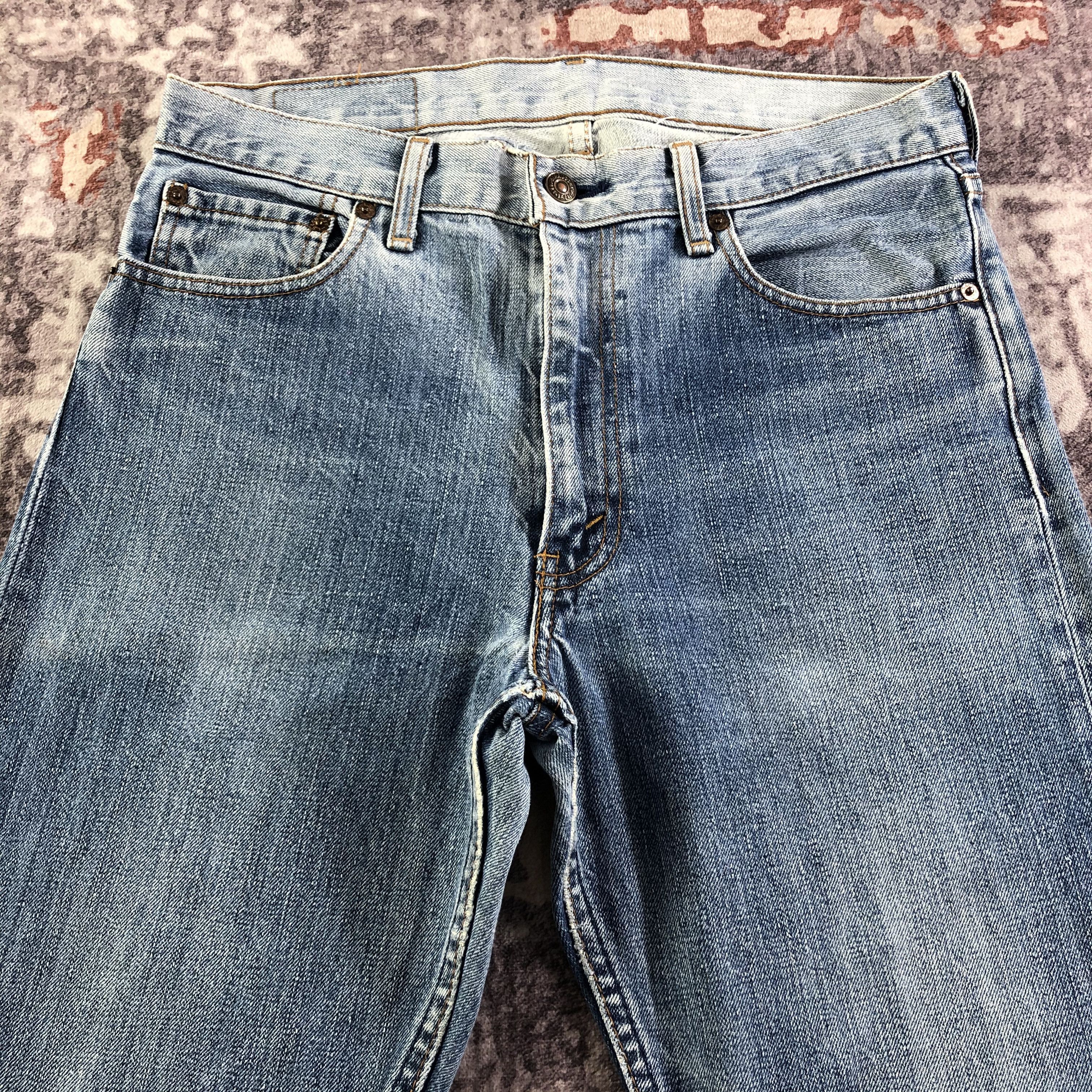 Levi's × Vintage Vintage 90s Blue Wash Levis 505 Jeans-JM3283 Size US 32 / EU 48 - 3 Thumbnail