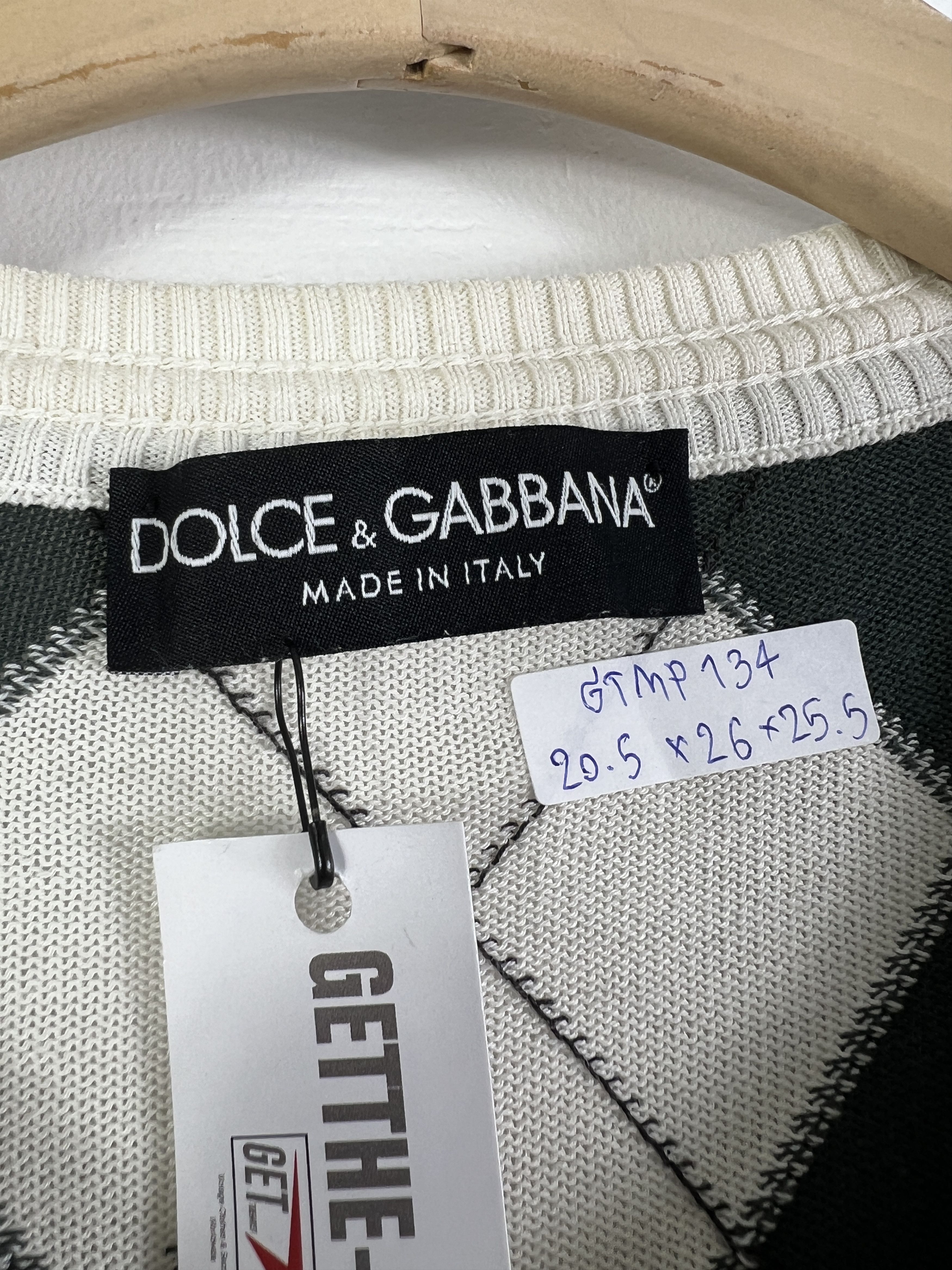 Dolce & Gabbana Embroidery Crest Logo L/S Tee GTMP134