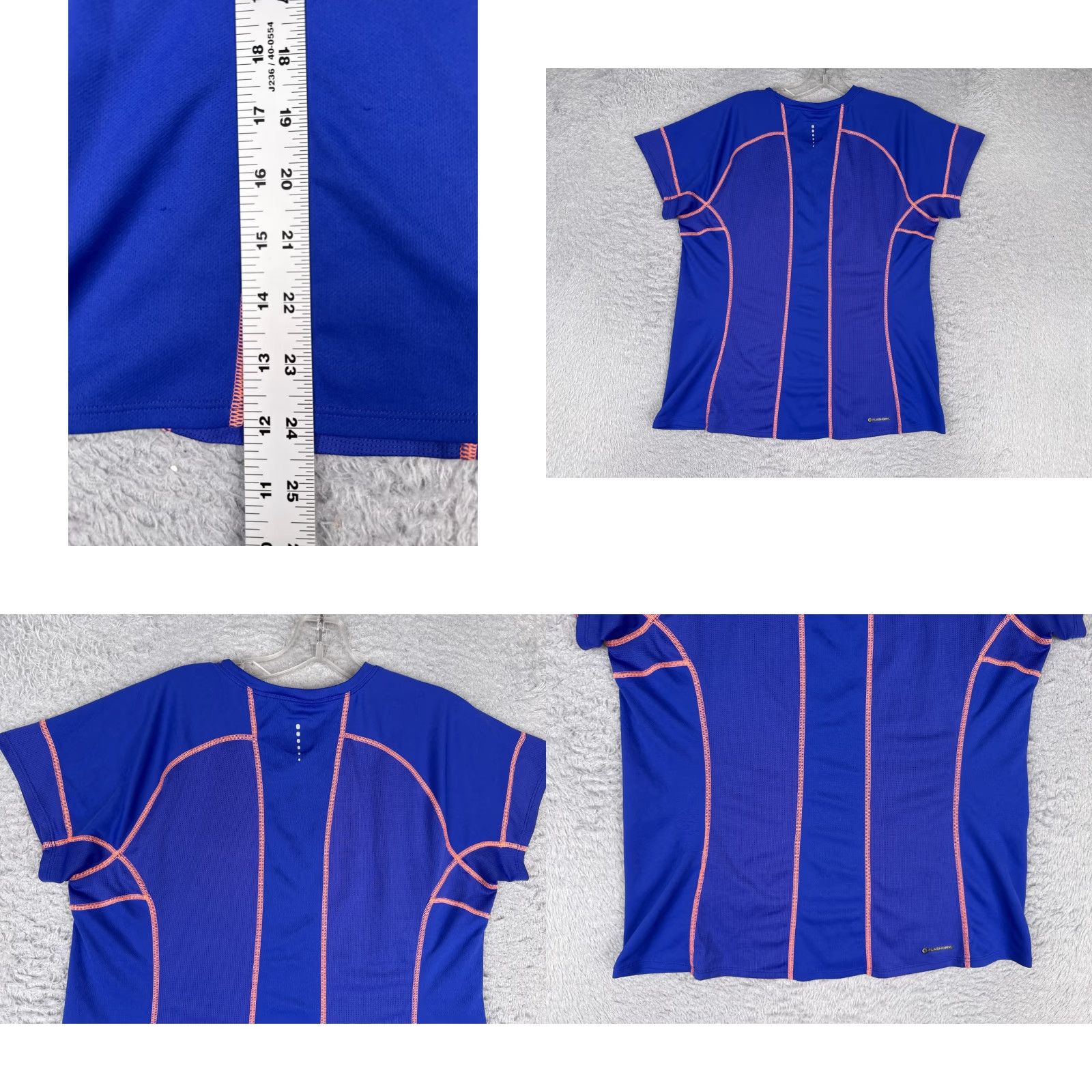 The North Face The North Face Shirt Women L Blue FlashDry 100% Polyester Crew Neck T-Shirt Slim Regular Men/Women? No gender. End with Womens. Size L / US 10 / IT 46 - 9 Thumbnail