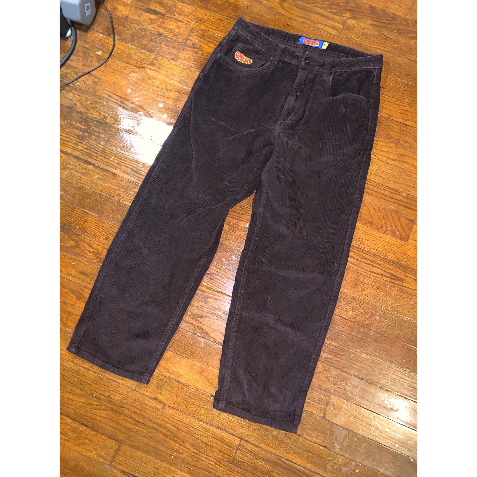 Empyre Empyre Brown Corduroy Pants Mens 30 Y2K Skate Straight Leg Size US 30 / EU 46 - 3 Thumbnail