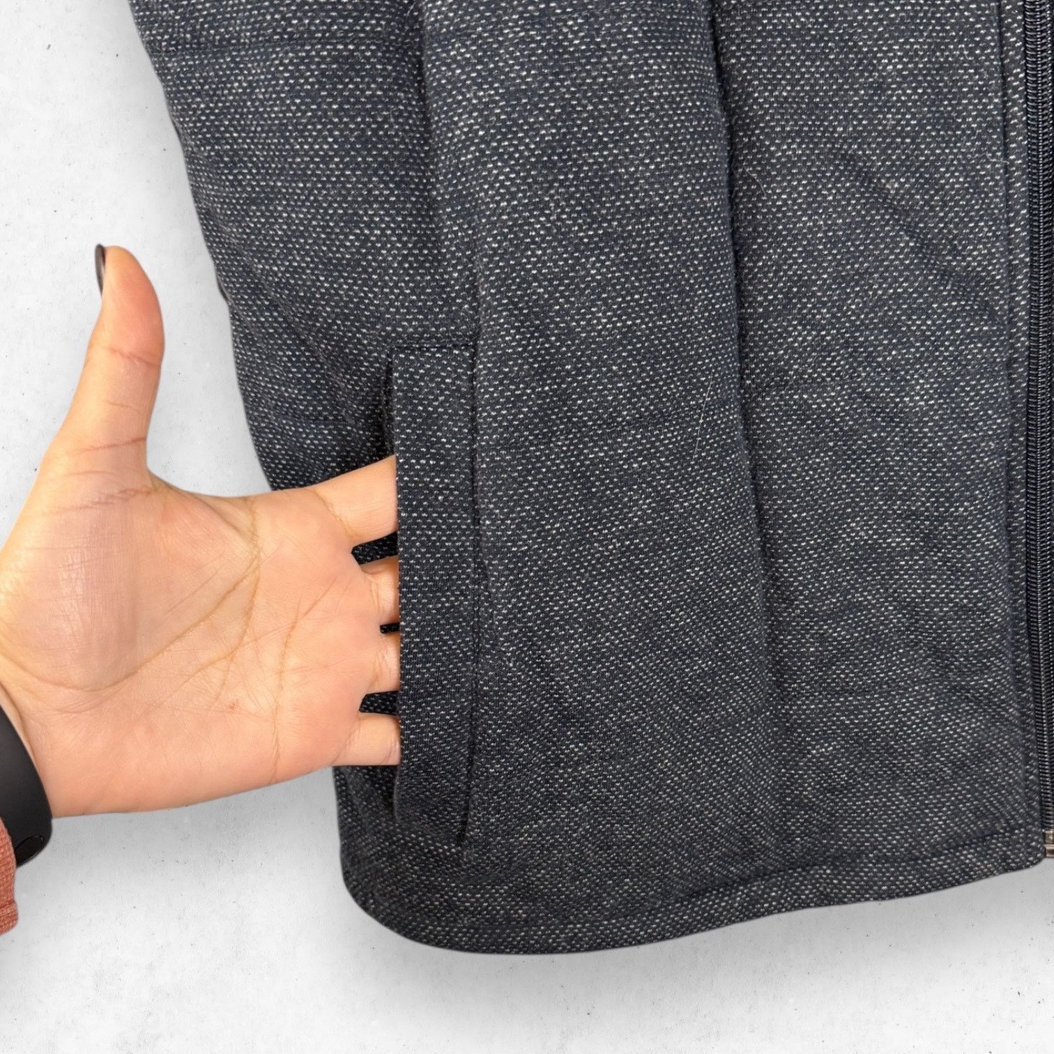 Other Charleston Threads Vest Men's L Vest Full Zip Blueish Gray Size US L / EU 52-54 / 3 - 4 Thumbnail