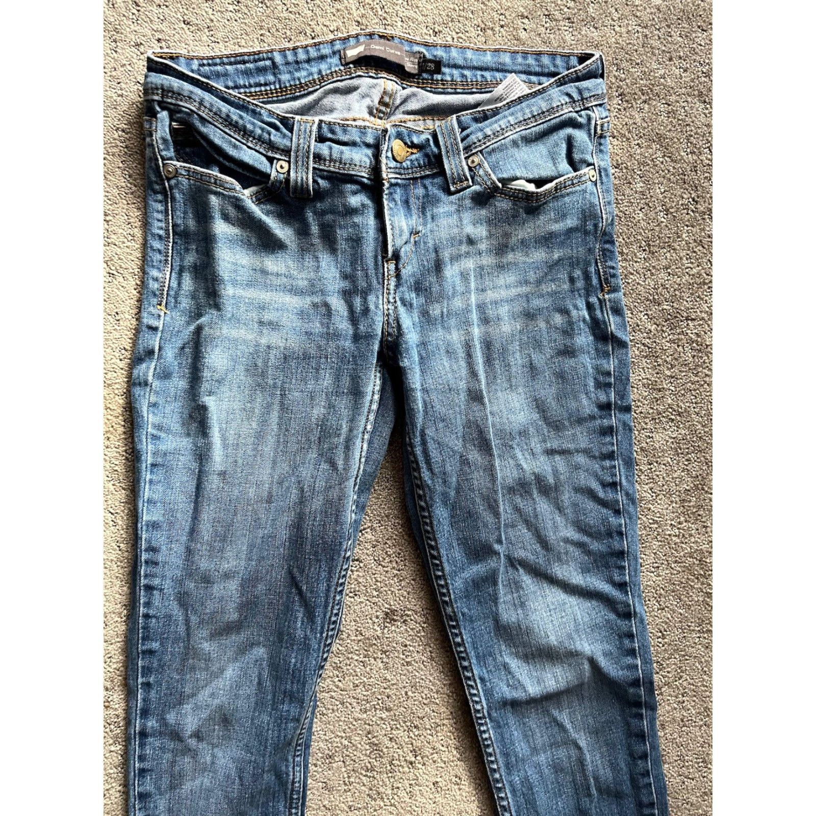Denime LEVIS Demi Curve Classic Skinny WOMENS DENIM JEANS SIZE 7/28 Size 28" / US 6 / IT 42 - 2 Thumbnail
