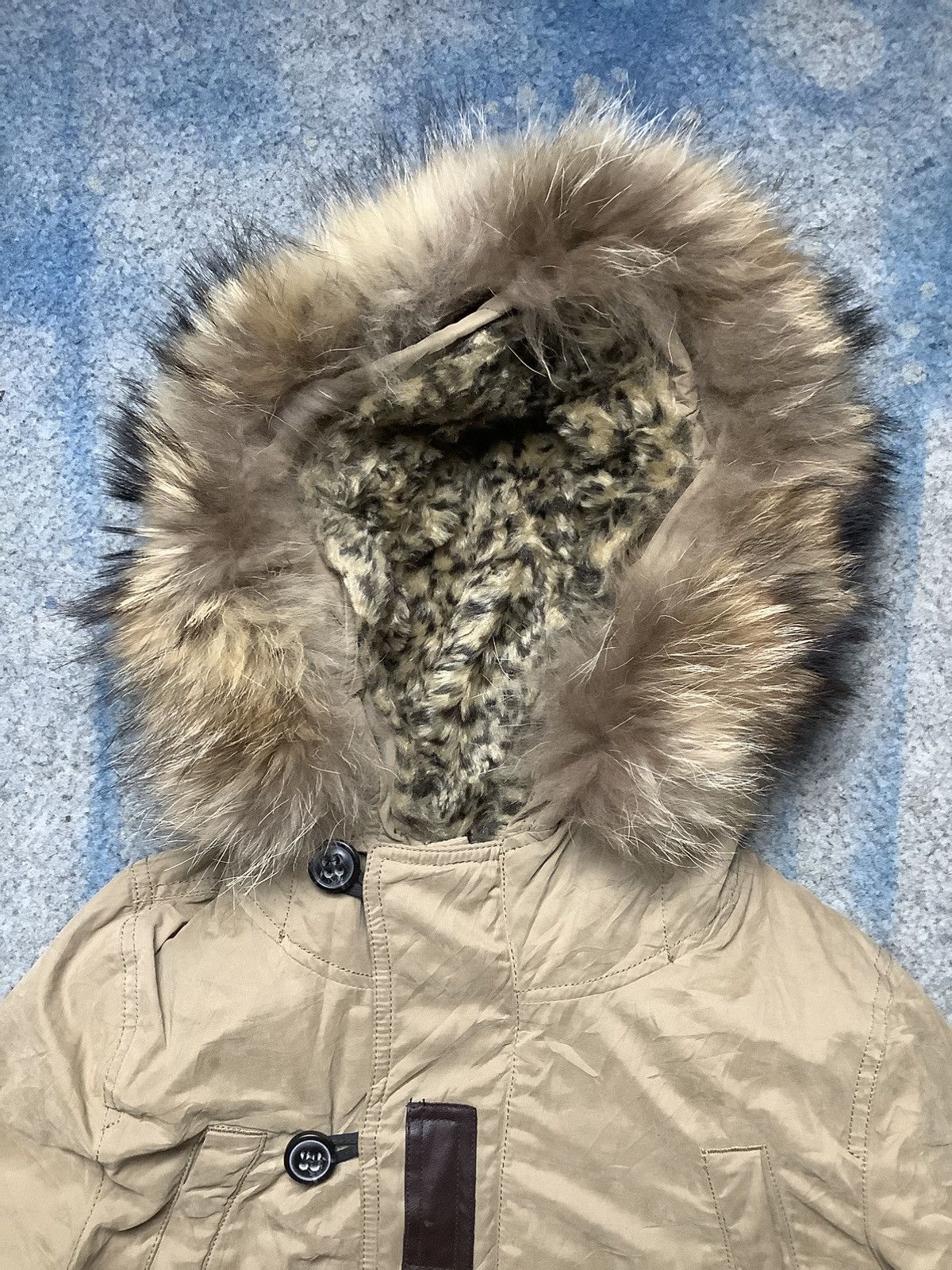 If Six Was Nine × Le Grande Bleu (L.G.B.) × MOUSSY Moussy Leopard Fur Jacket If Six Was Nine LGB Style Size US M / EU 48-50 / 2 - 4 Thumbnail