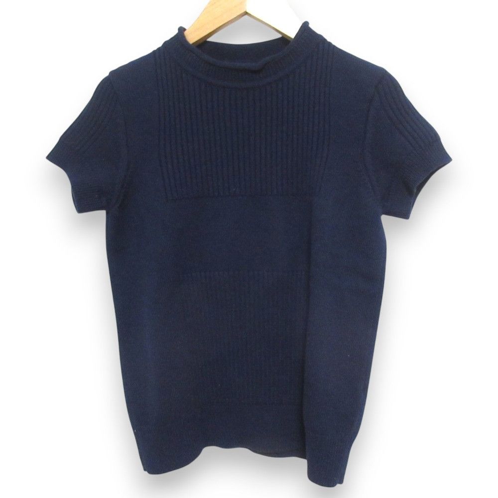 Hermes Hermes Hermes 100% Cashmere Short Sleeve Knit Others Tops DUTY FREE for USA Size ONE SIZE - 1 Thumbnail