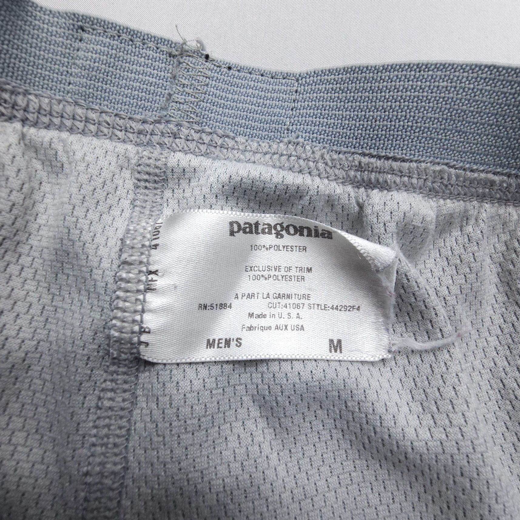 Patagonia VINTAGE Patagonia Capilene Base Layer Pants Mens M Gray Skiing Hiking USA Made Vintage Size US 31 - 4 Thumbnail