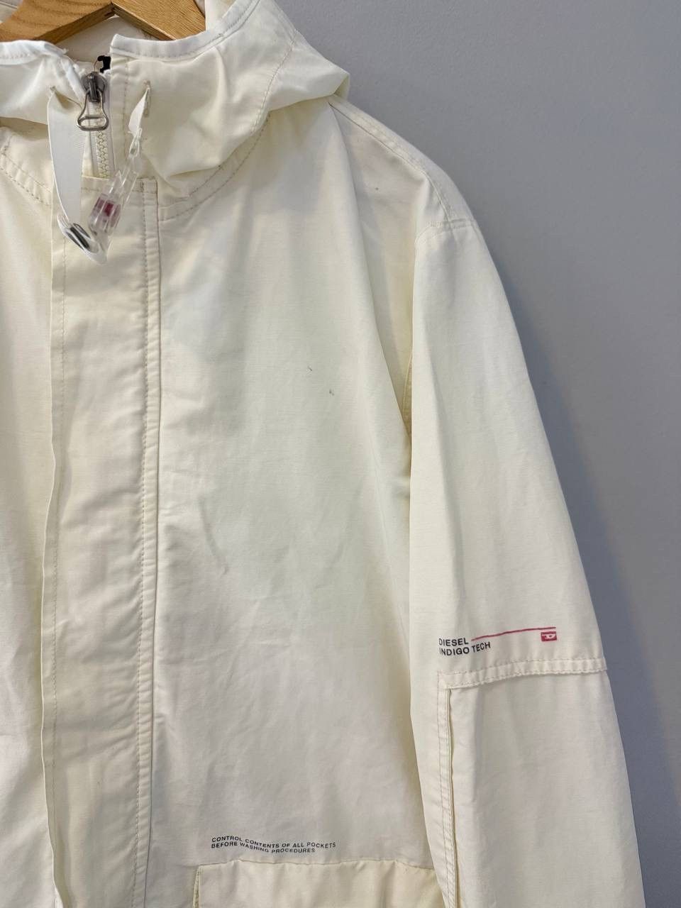 Diesel VINTAGE PARKA JACKET DIESEL PARACHUTE BIKER STYLE VERY RARE Size US XL / EU 56 / 4 - 2 Thumbnail